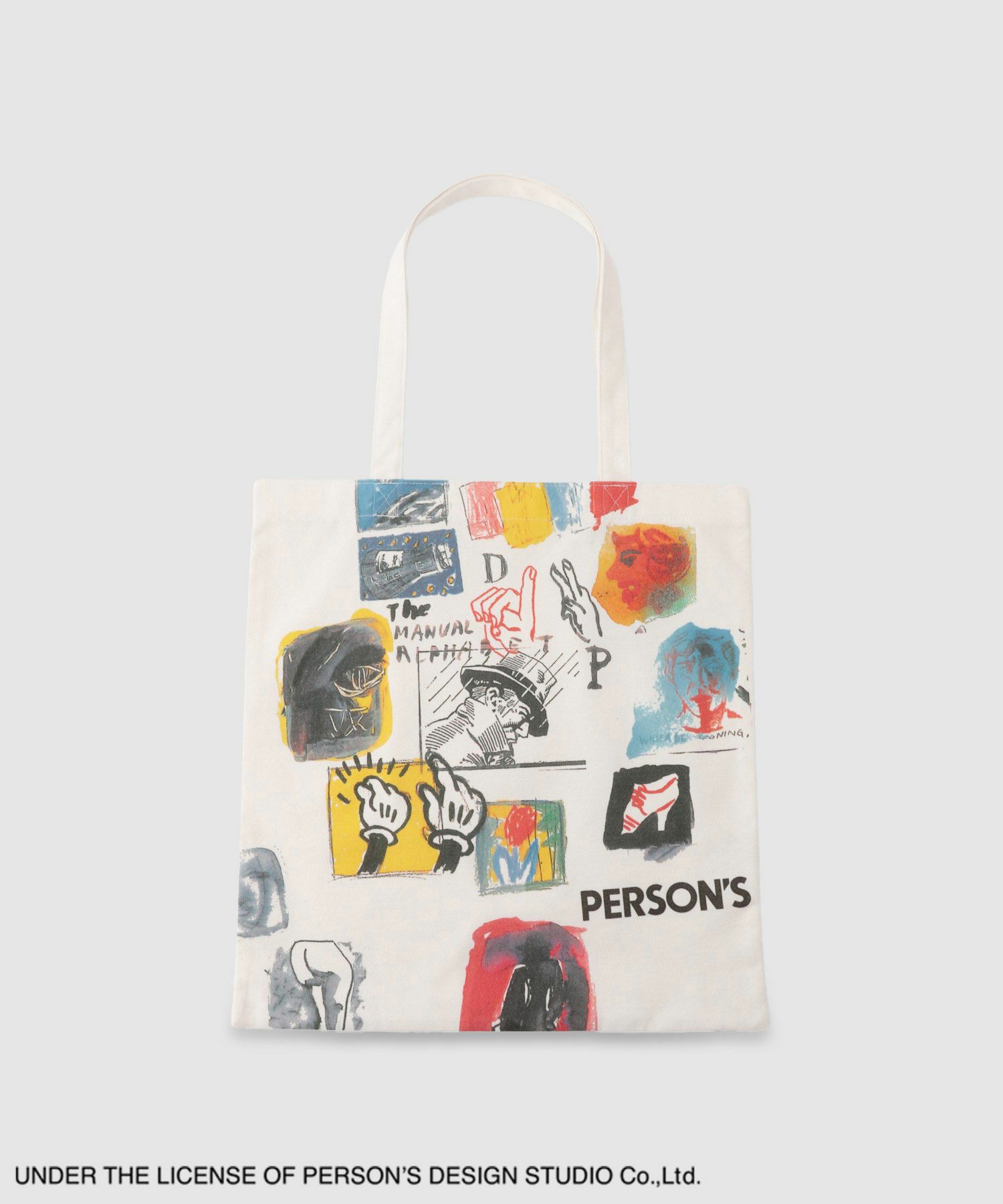 PERSON'S  別注デザイン キャンバスグラフィックトートバッグ商品サムネイル-20