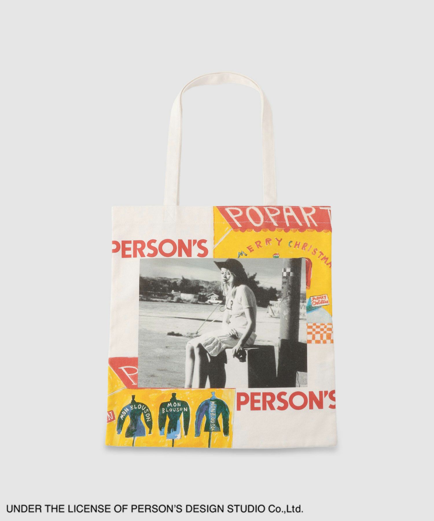 PERSON'S  別注デザイン キャンバスグラフィックトートバッグ商品サムネイル-22