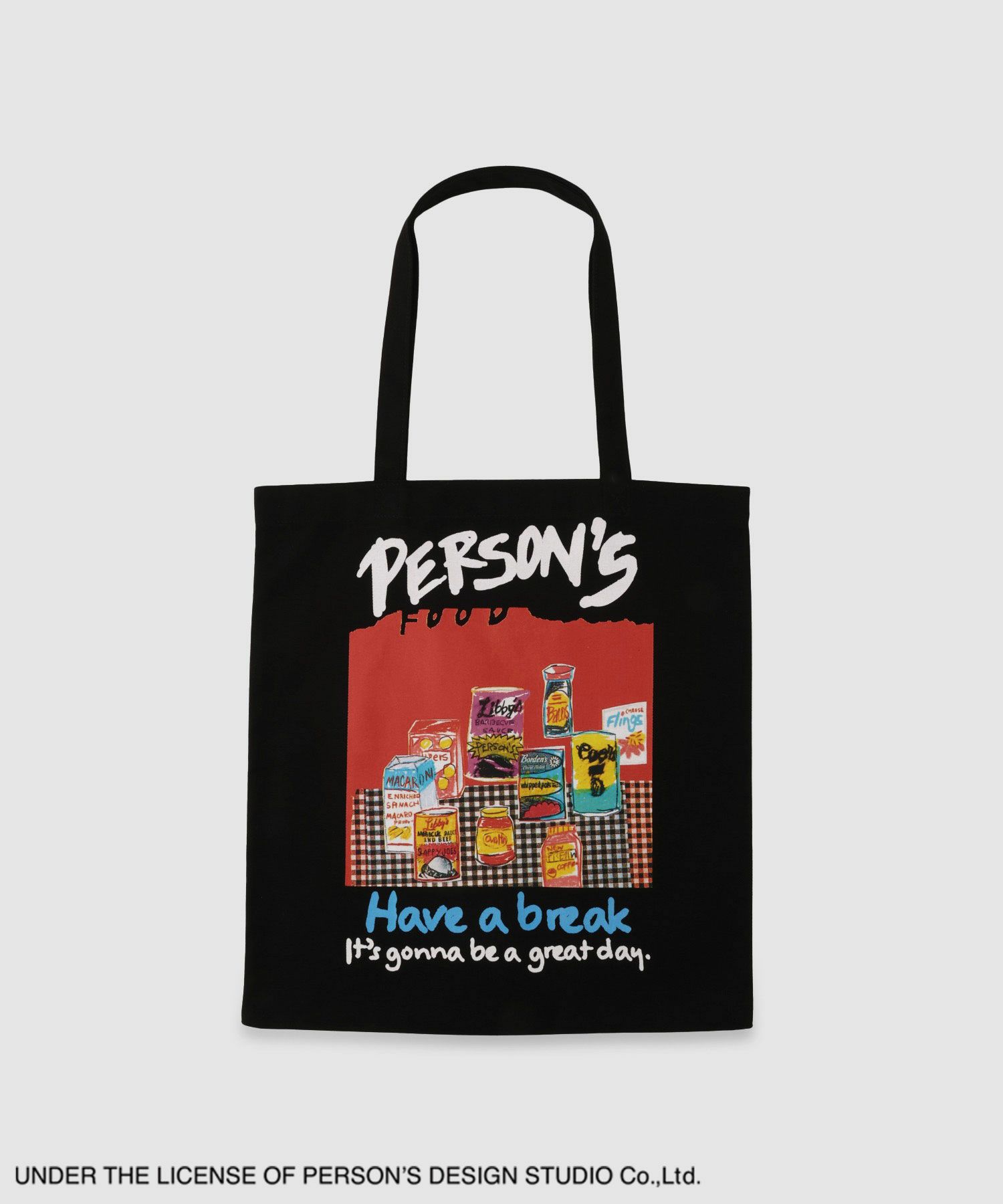 PERSON'S  別注デザイン キャンバスグラフィックトートバッグ商品画像-23