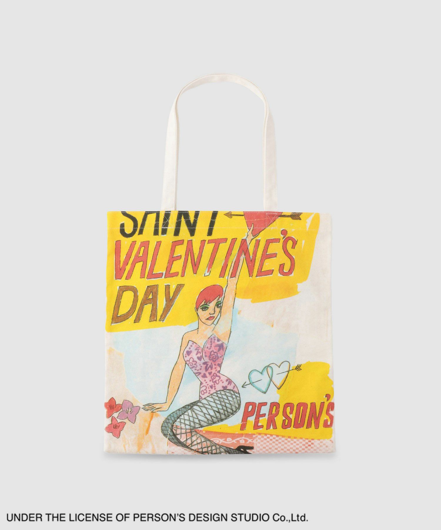 PERSON'S  別注デザイン キャンバスグラフィックトートバッグ商品画像-25