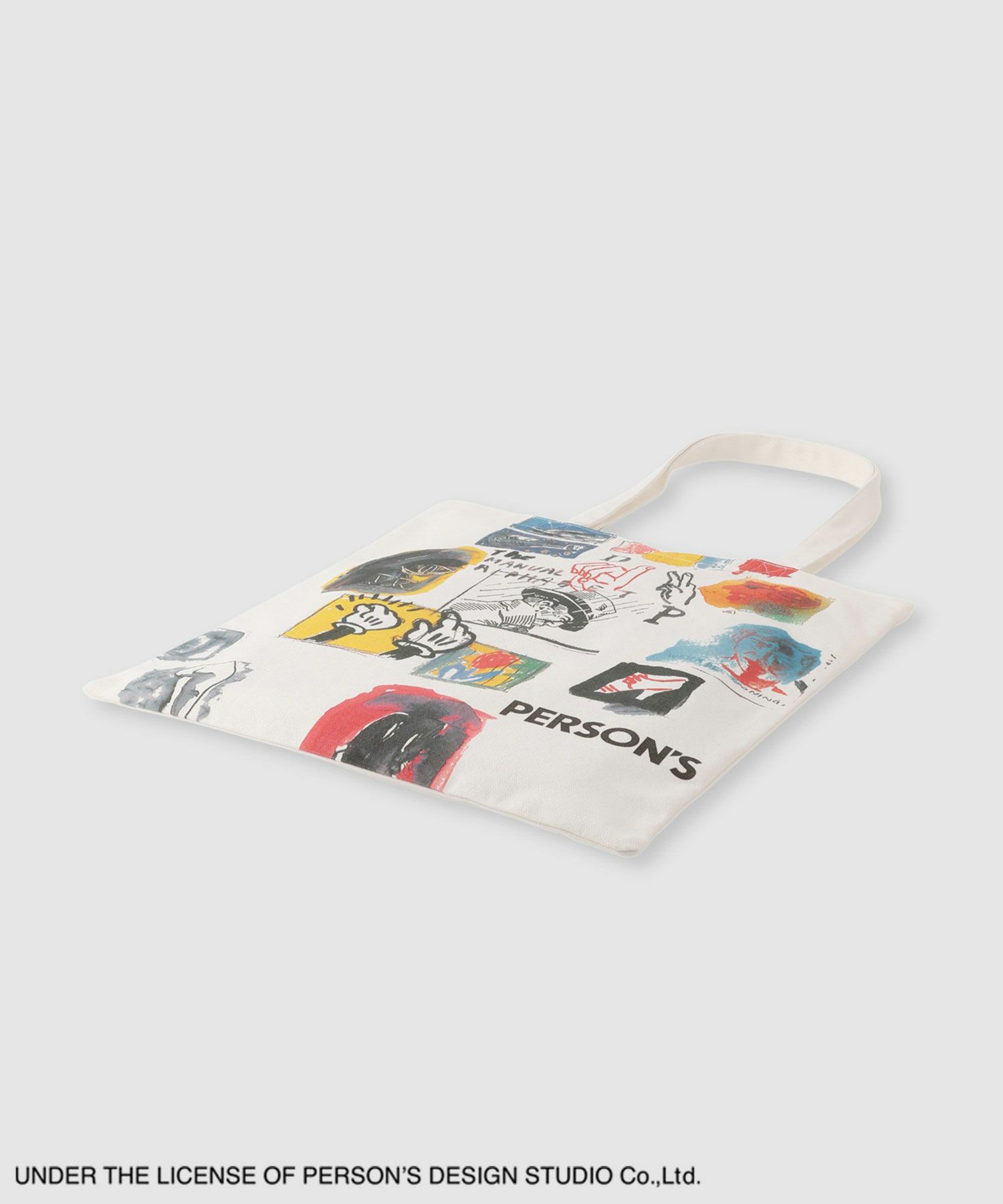 PERSON'S  別注デザイン キャンバスグラフィックトートバッグ商品画像-29