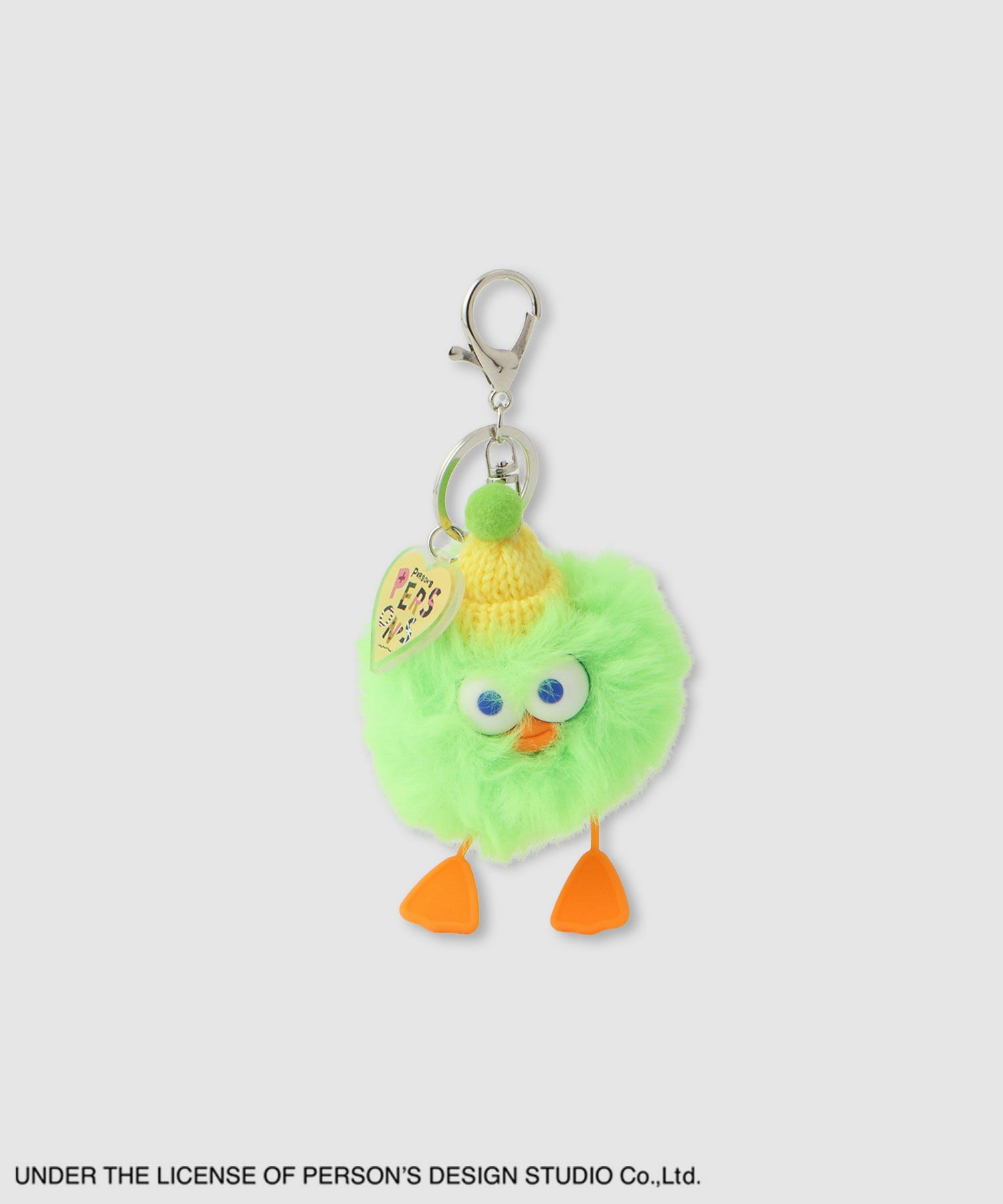 PERSON'S  別注デザイン モフモフキャラクターキーホルダー商品画像-1