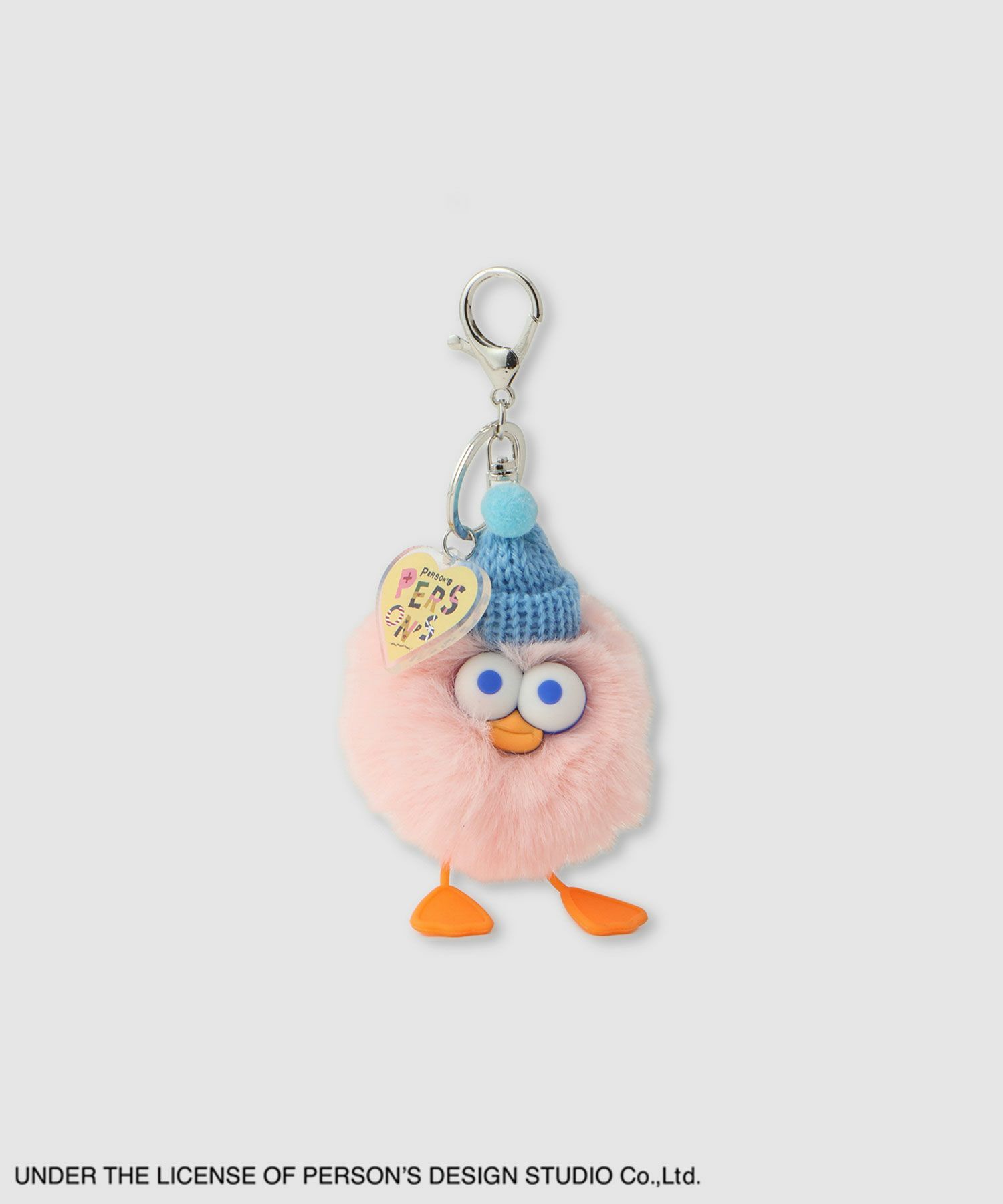 PERSON'S  別注デザイン モフモフキャラクターキーホルダー商品画像-2