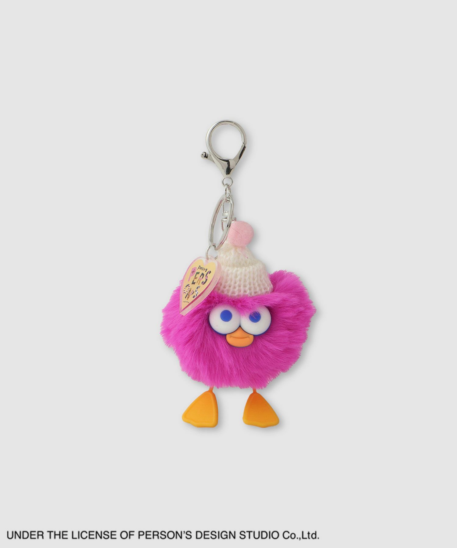 PERSON'S  別注デザイン モフモフキャラクターキーホルダー商品サムネイル-3