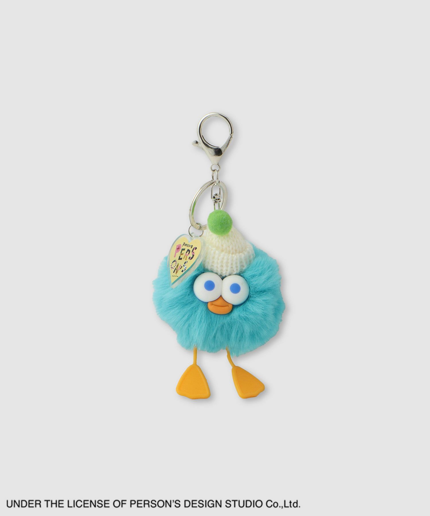 PERSON'S  別注デザイン モフモフキャラクターキーホルダー商品画像-4