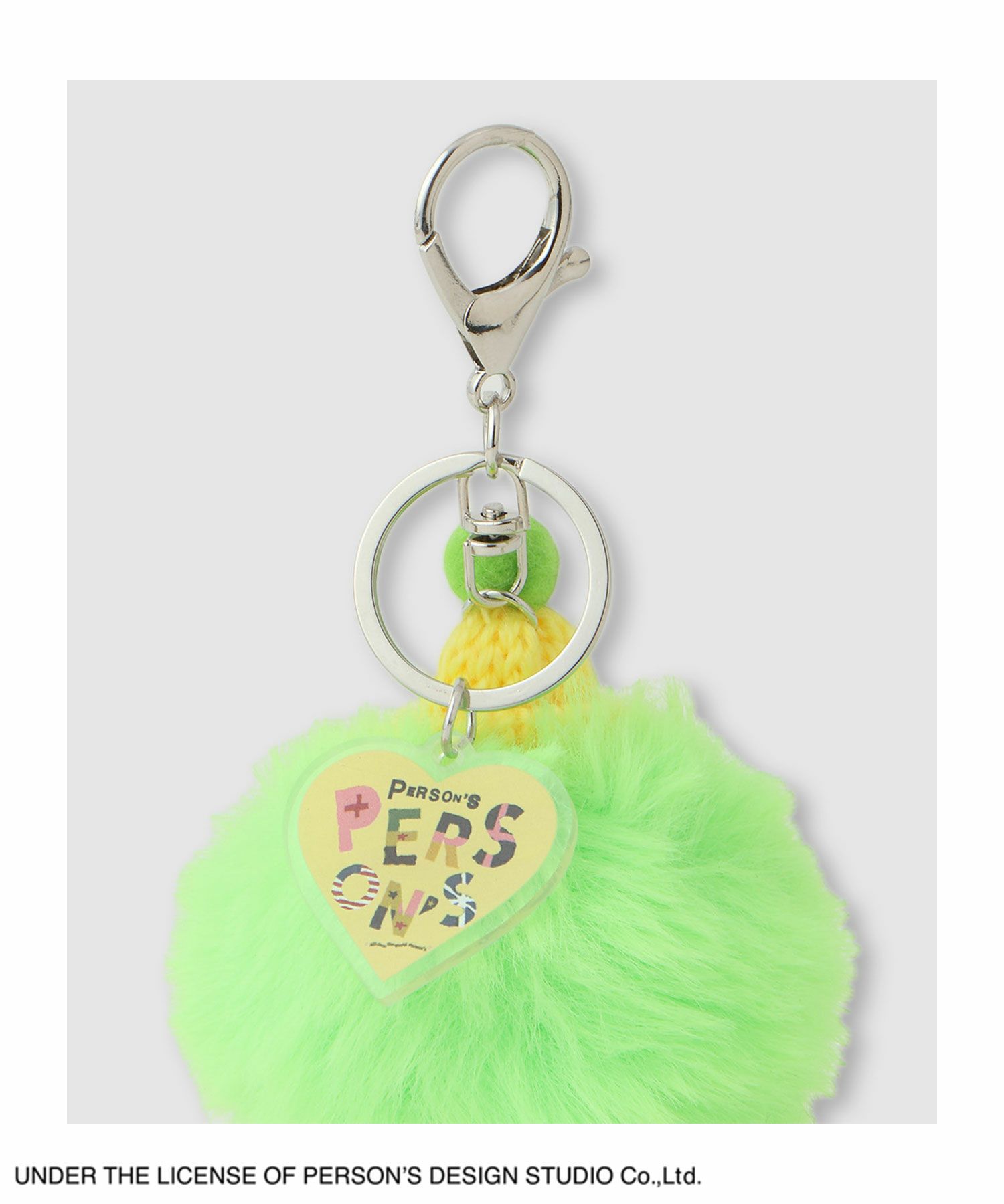 PERSON'S  別注デザイン モフモフキャラクターキーホルダー商品画像-8