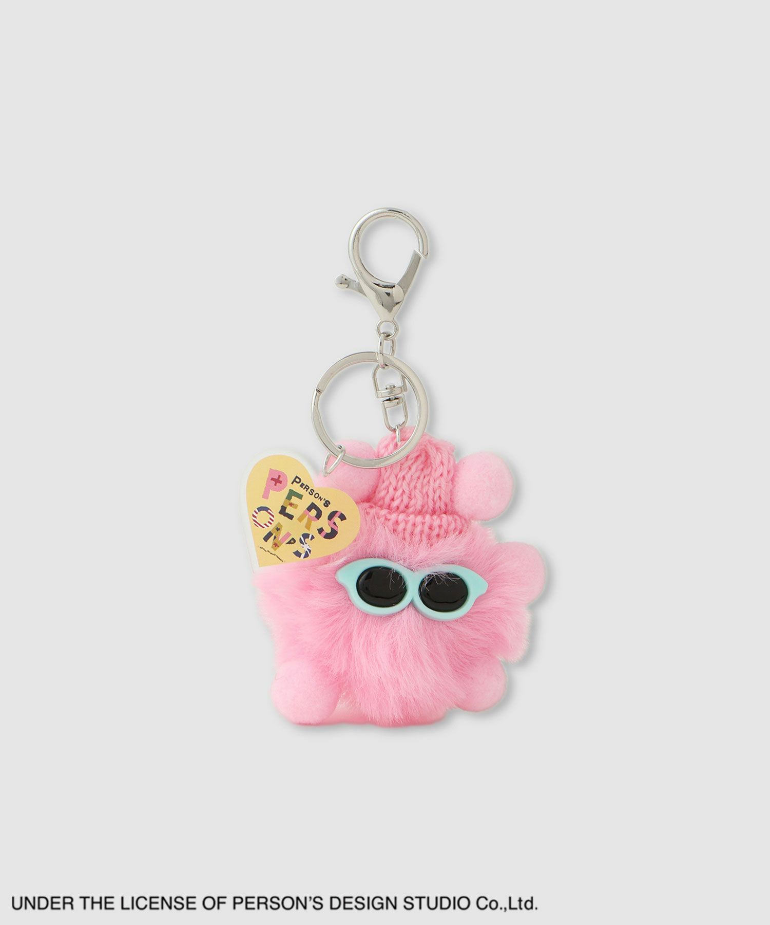 PERSON'S  別注デザイン モフモフサングラスキーホルダー商品画像-1