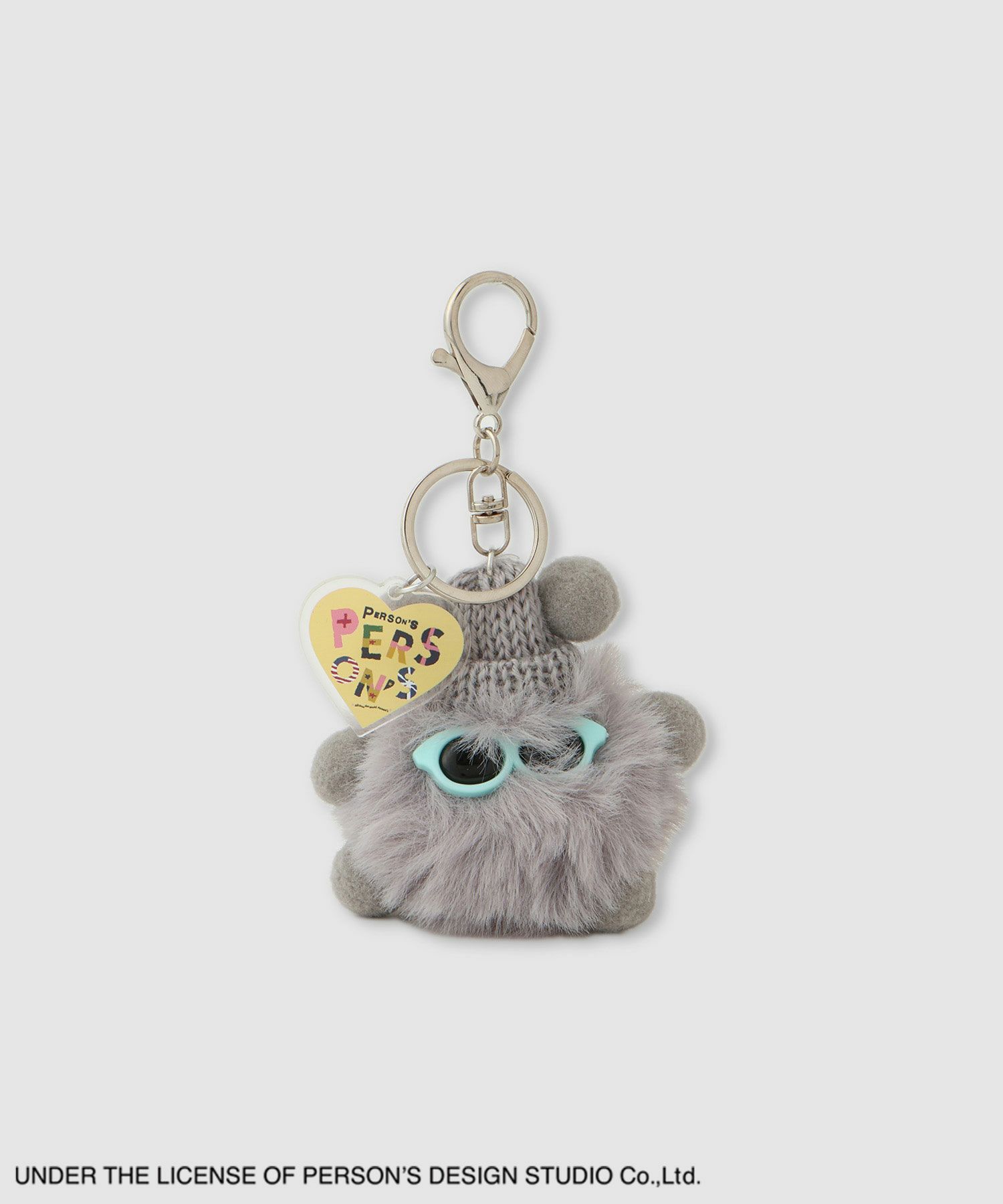 PERSON'S  別注デザイン モフモフサングラスキーホルダー商品画像-3