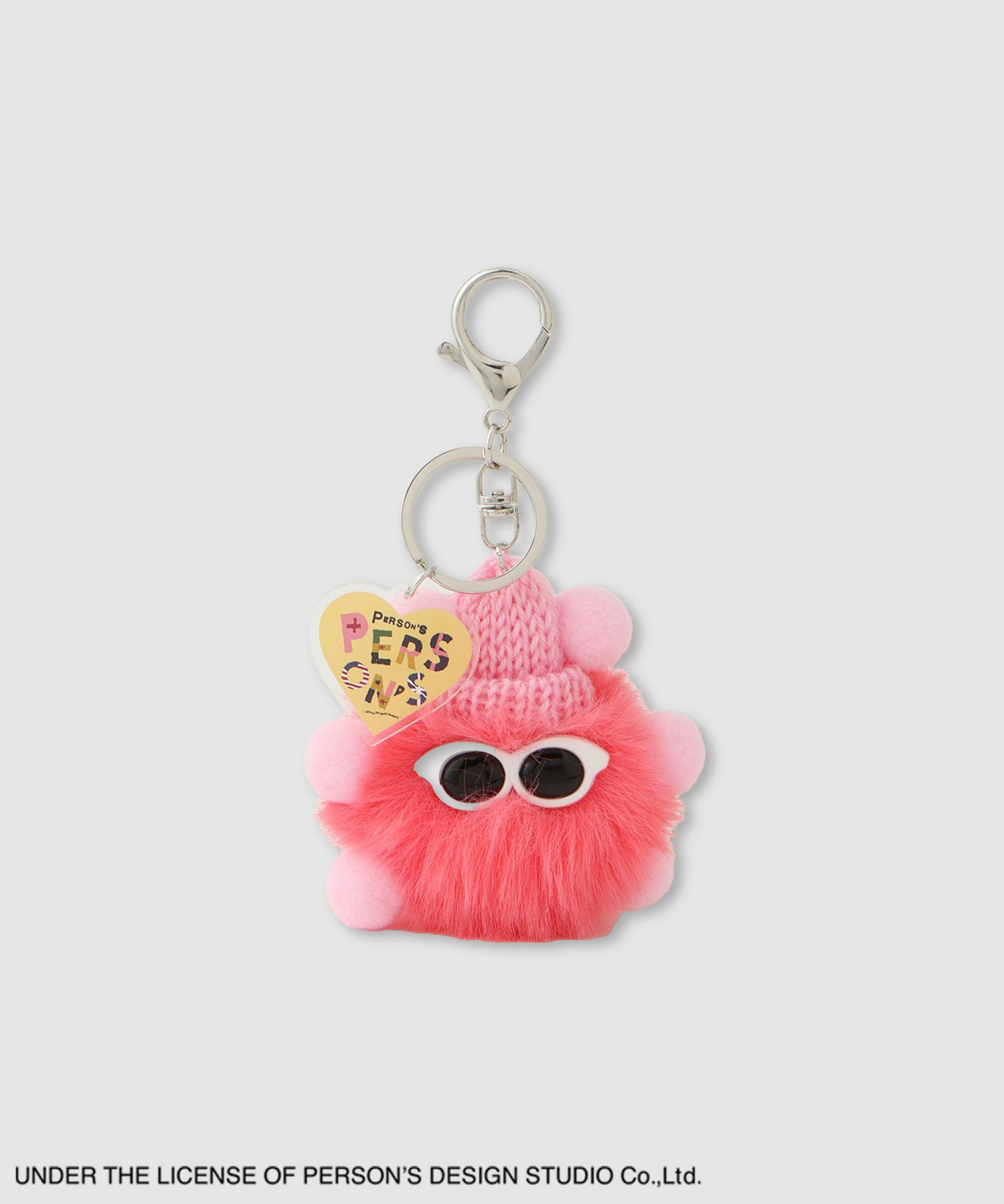 PERSON'S  別注デザイン モフモフサングラスキーホルダー商品画像-4