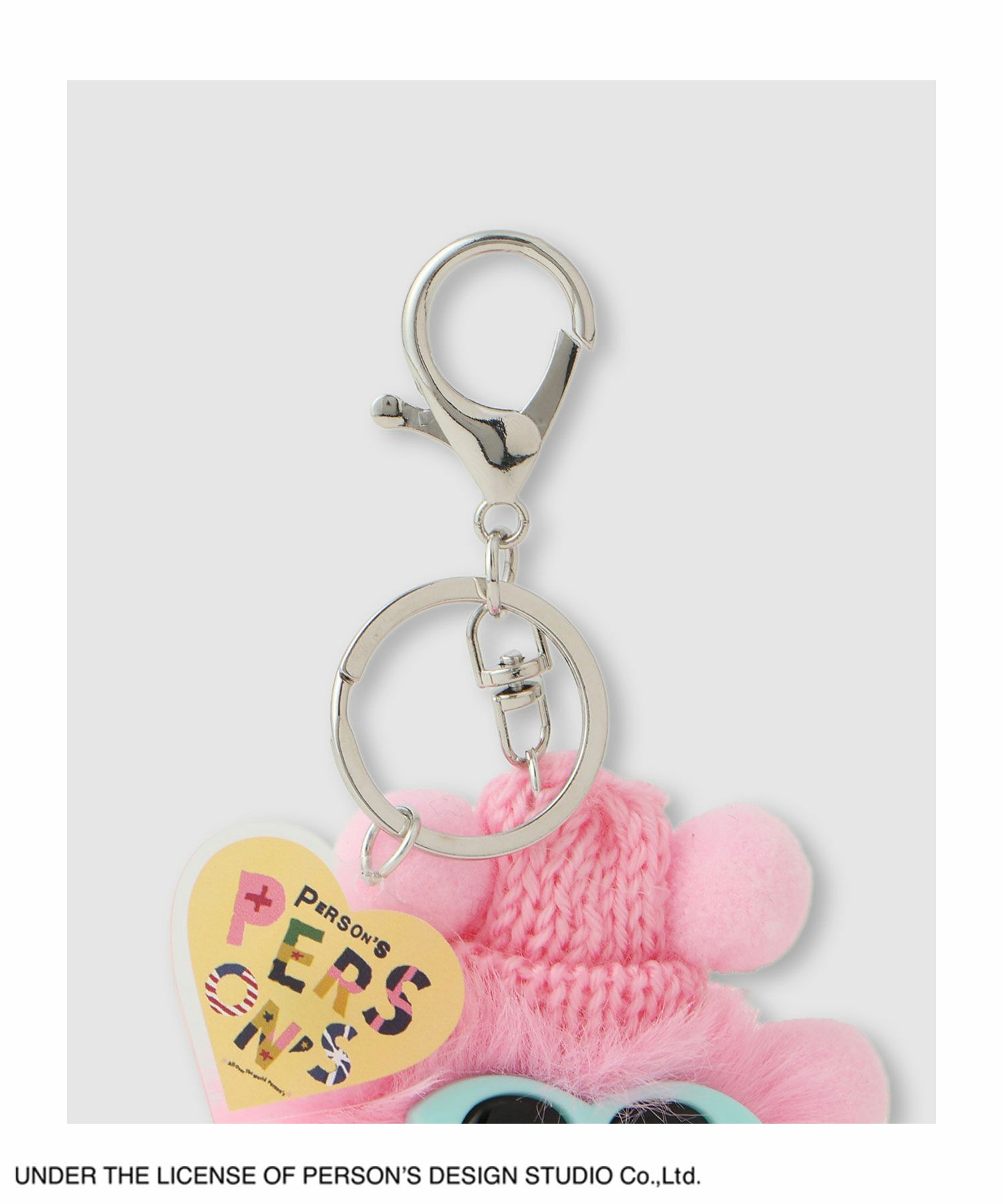 PERSON'S  別注デザイン モフモフサングラスキーホルダー商品画像-7