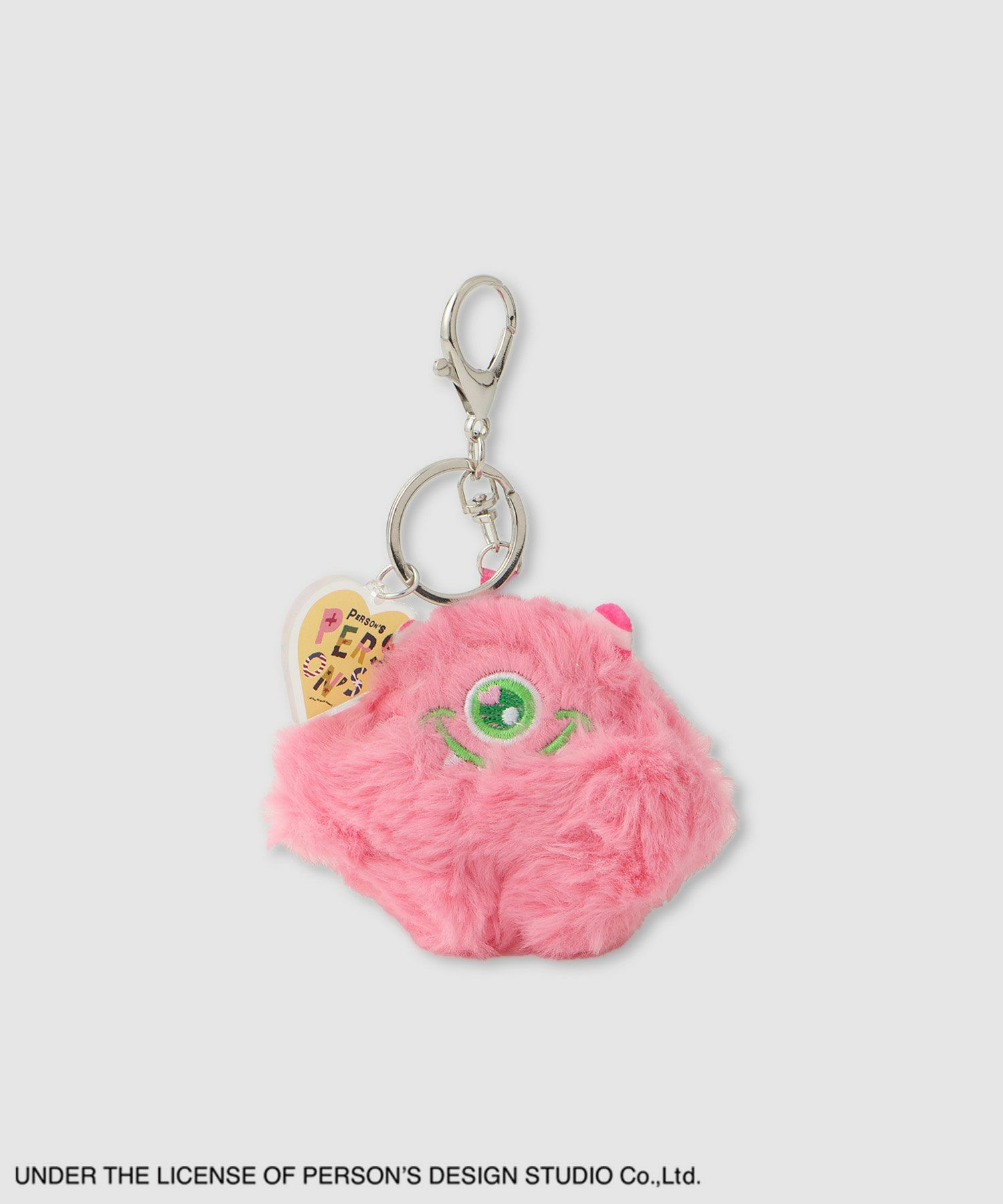 PERSON'S  別注デザイン モフモフモンスターキーホルダー商品画像-2