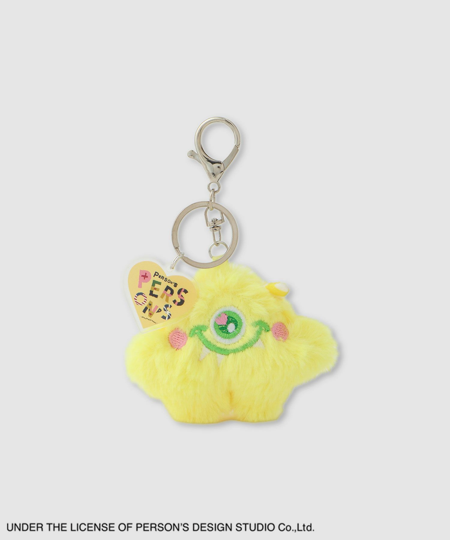 PERSON'S  別注デザイン モフモフモンスターキーホルダー商品画像-3
