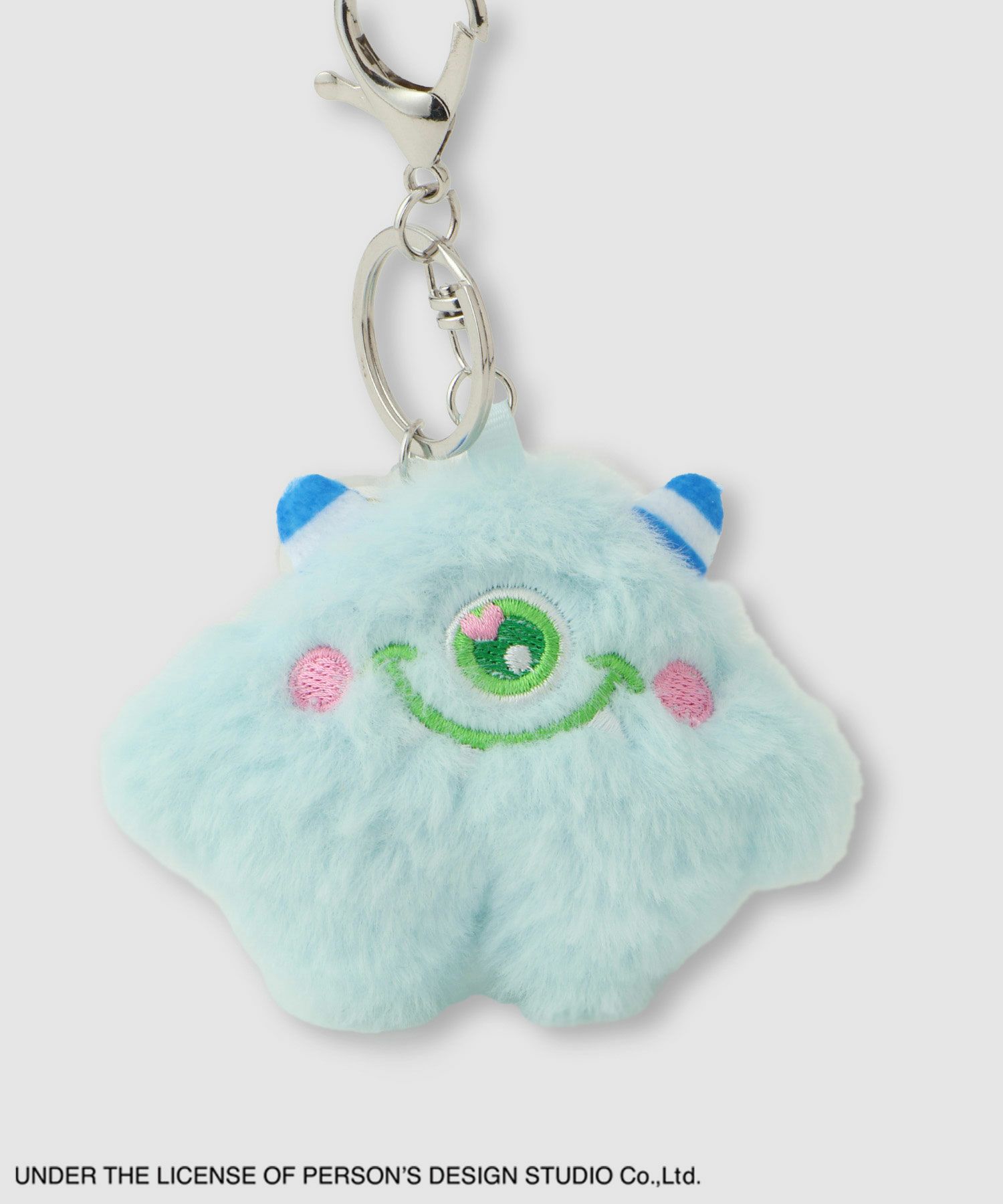 PERSON'S  別注デザイン モフモフモンスターキーホルダー商品画像-6