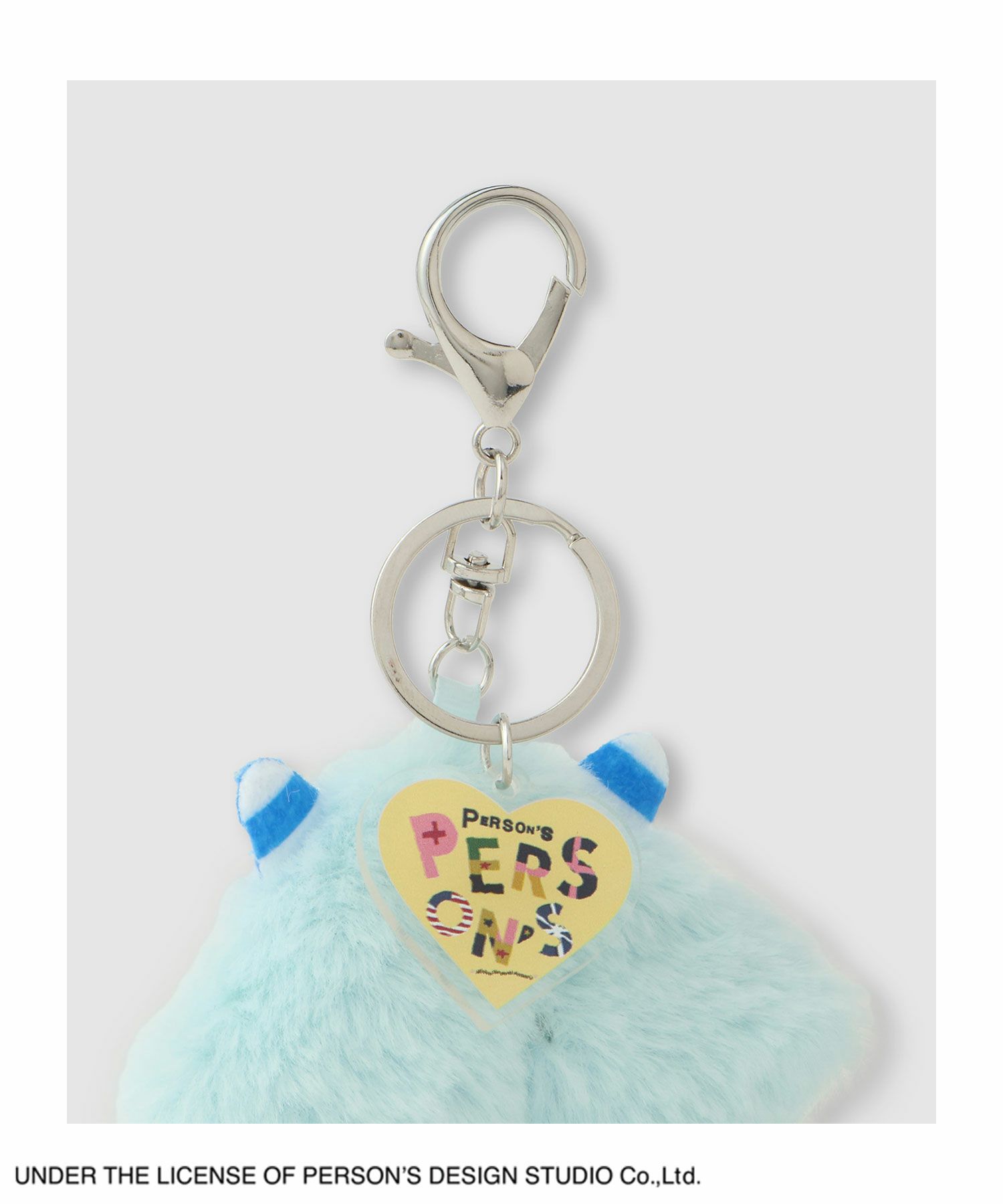 PERSON'S  別注デザイン モフモフモンスターキーホルダー商品画像-7