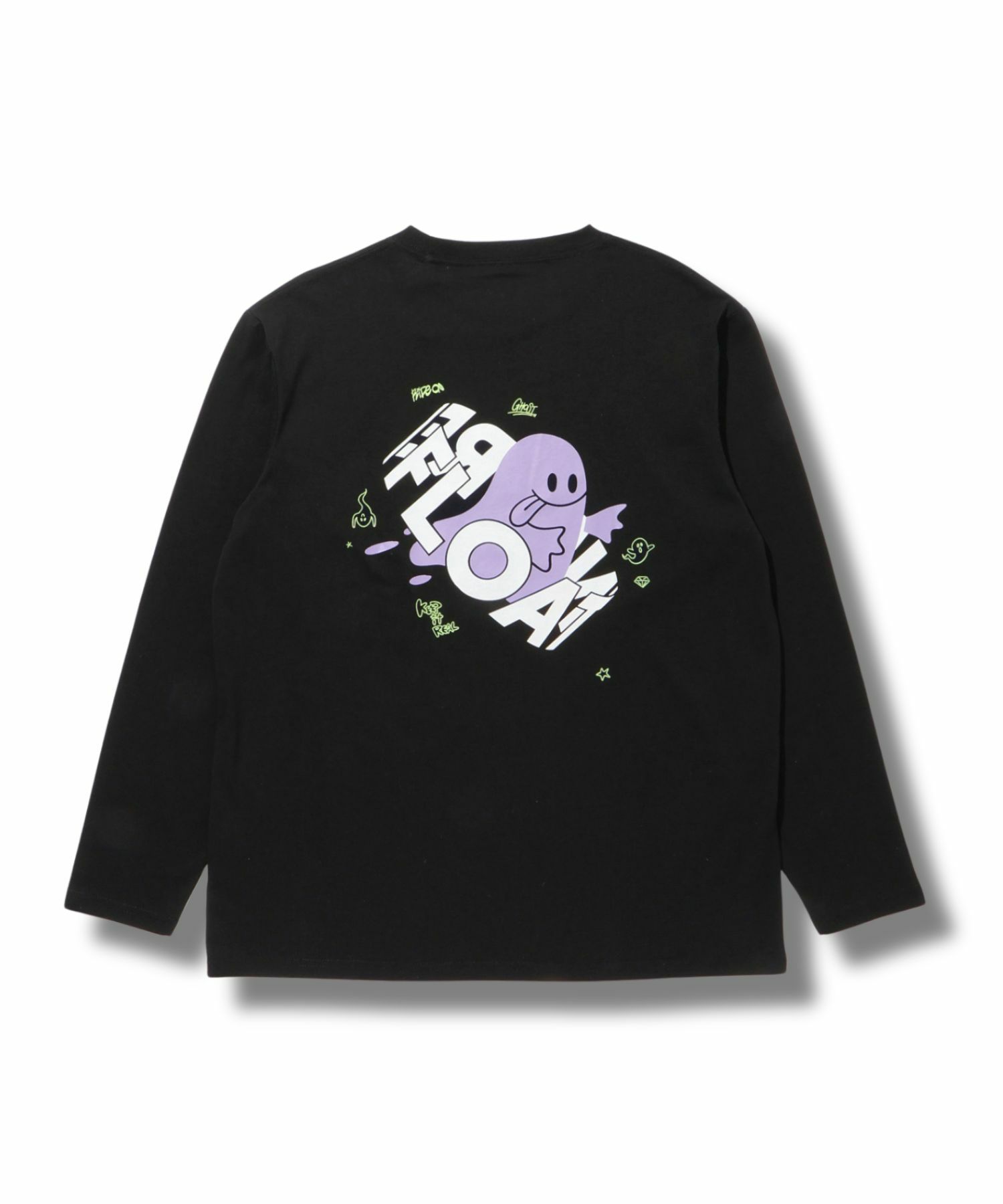 T-GRAPHICS  ストリートゴースト長袖Tシャツ メンズ商品サムネイル-4