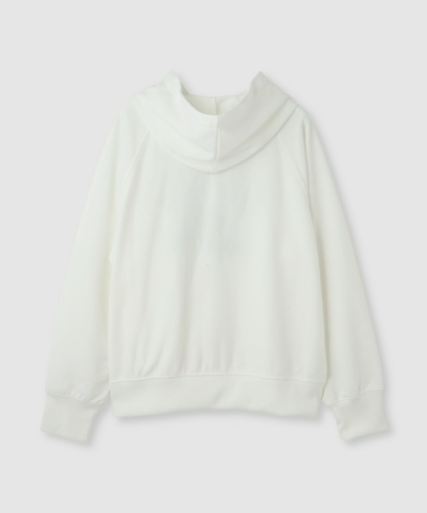 Idnes CHANTILLY カレッジロゴオーバーサイズスウェットパーカー レディース