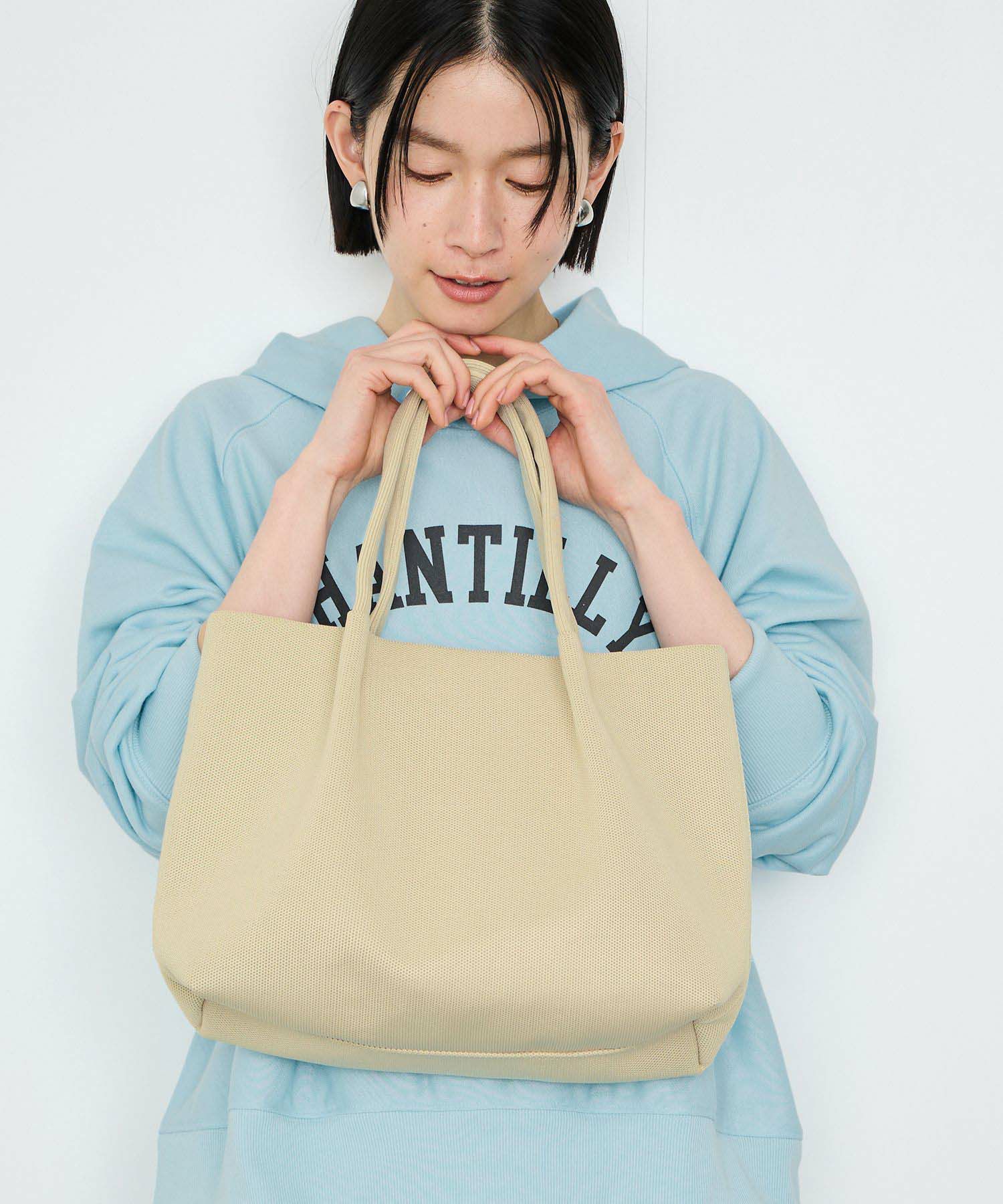 Idnes  ニットトートバッグ商品画像-2