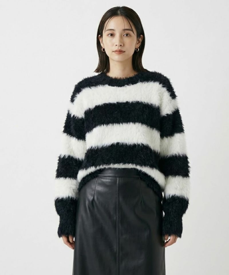 Free Nature  シャギークルーネックニット レディース商品画像-7