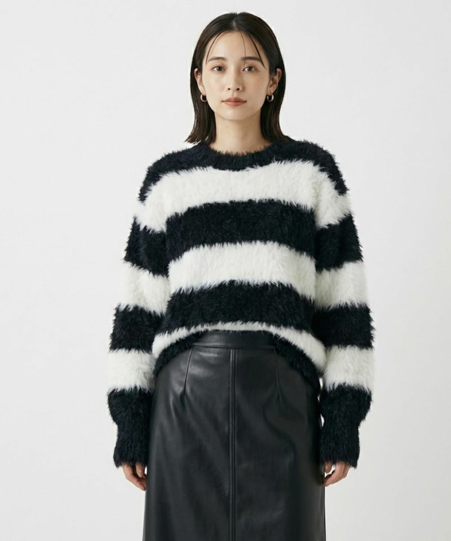 Free Nature  シャギークルーネックニット レディース商品サムネイル-7