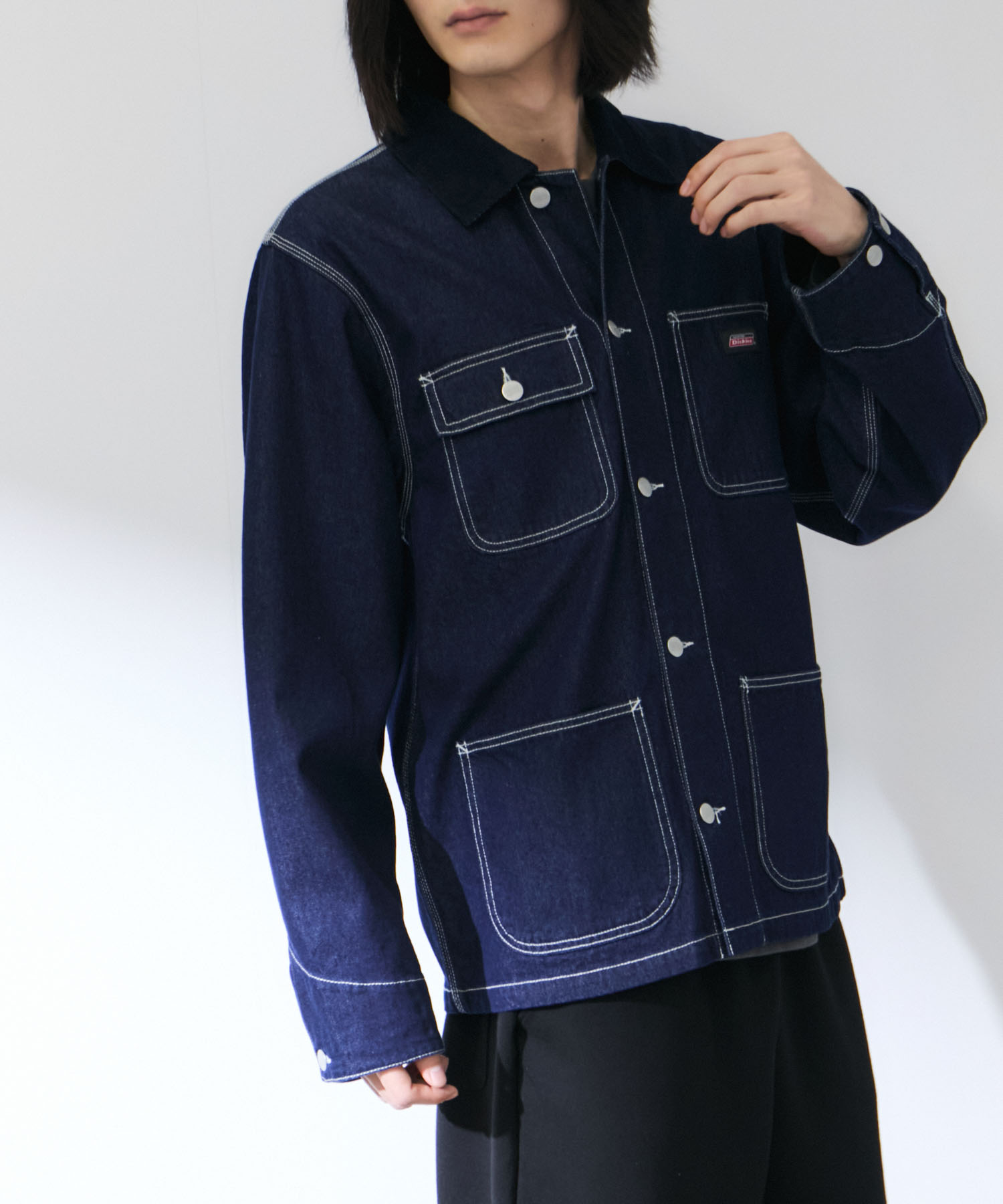 GENUINE Dickies 襟コールカバーオール メンズ