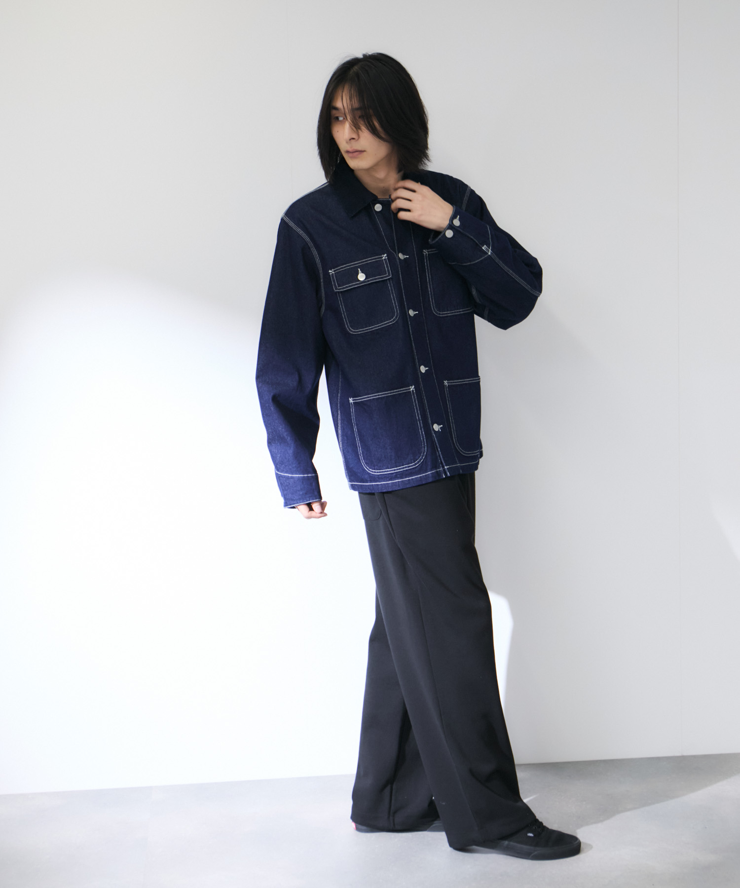 GENUINE Dickies 襟コールカバーオール メンズ