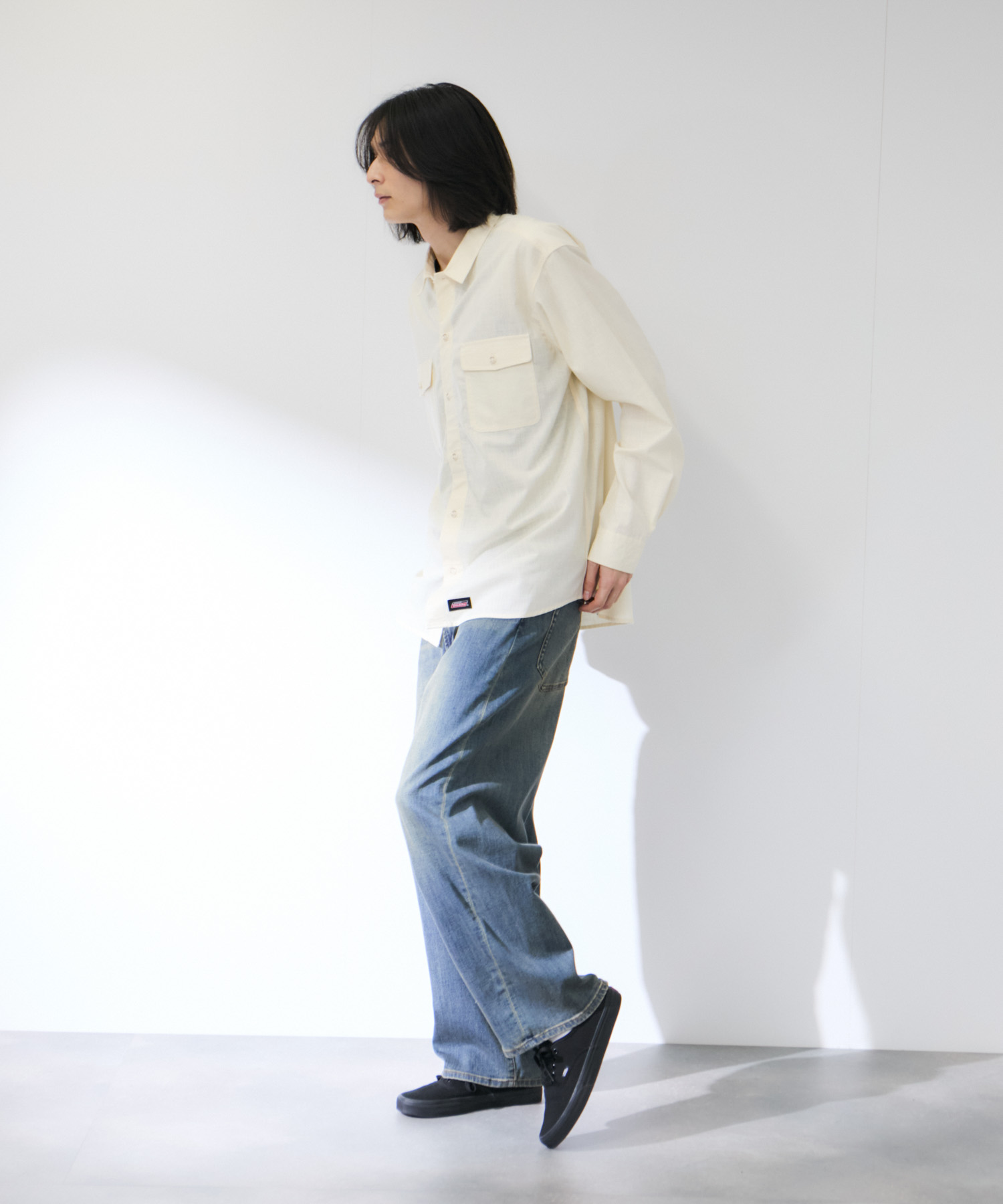 GENUINE Dickies  シャンブレーワークシャツ メンズ商品サムネイル-7