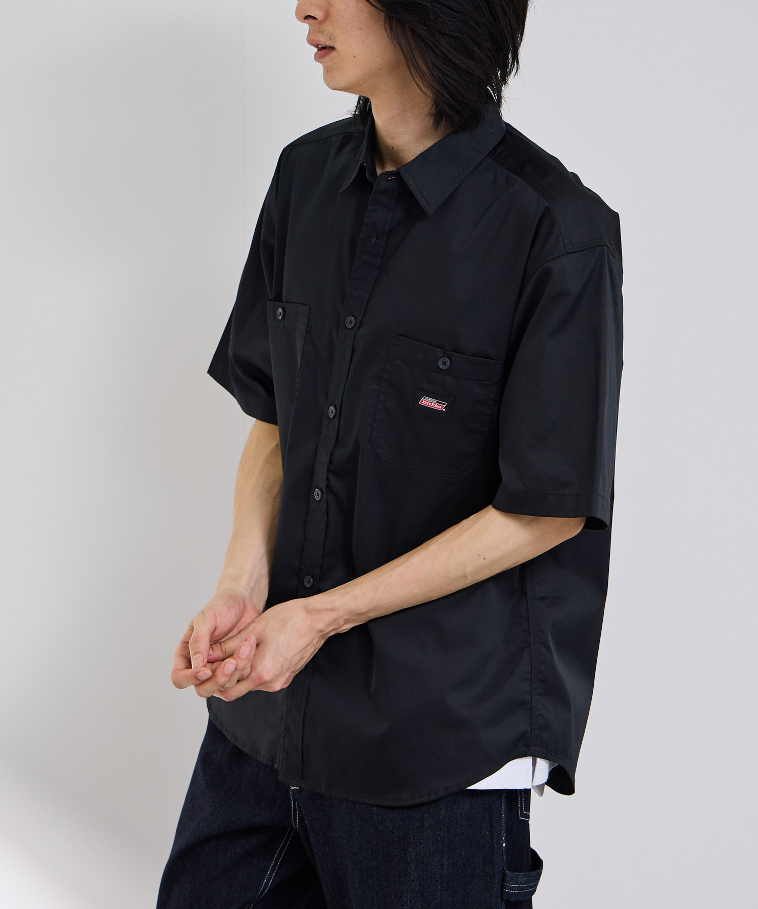 GENUINE Dickies  ライトワークシャツ メンズ商品サムネイル-2