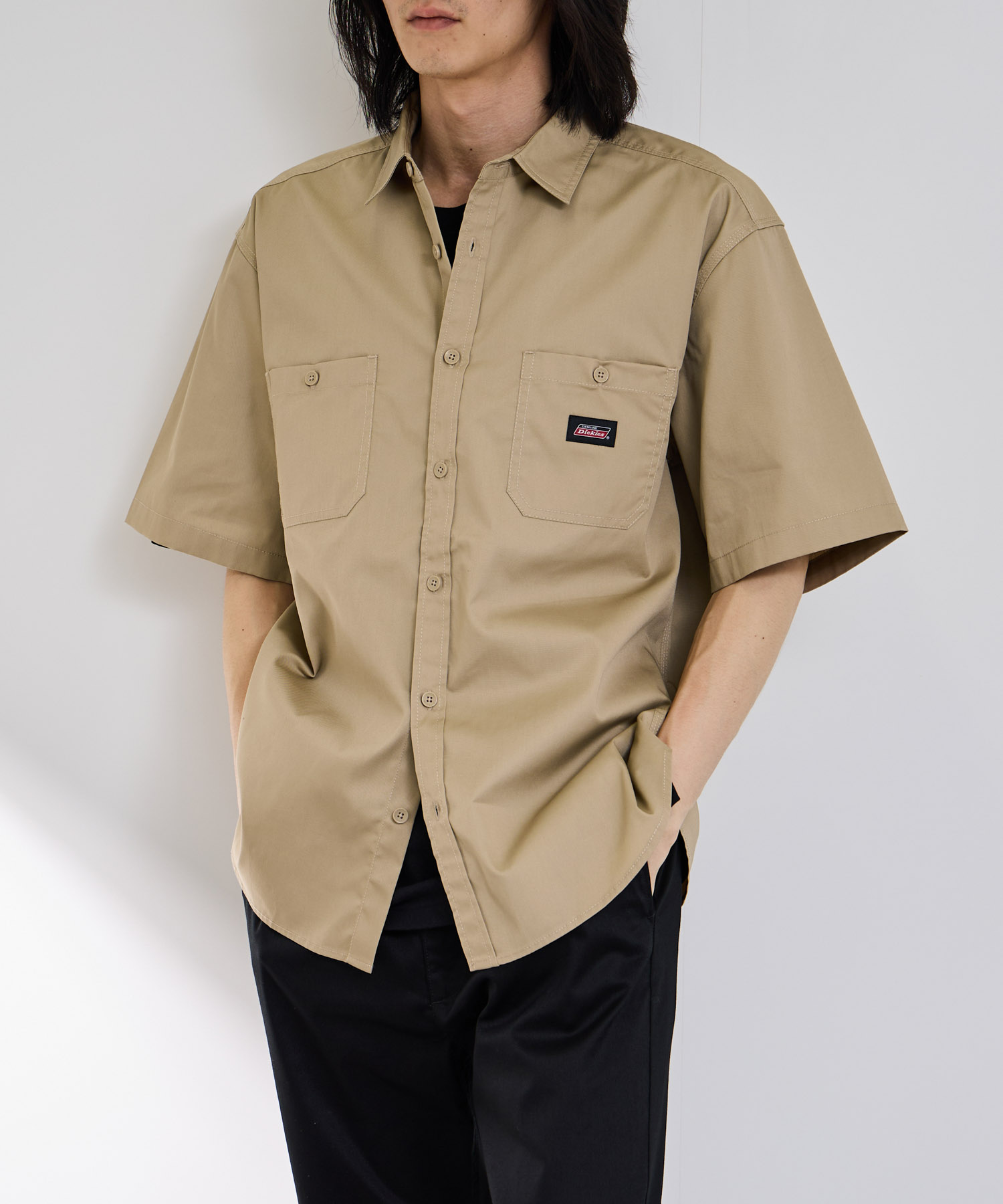 GENUINE Dickies  ライトワークシャツ メンズ商品サムネイル-3