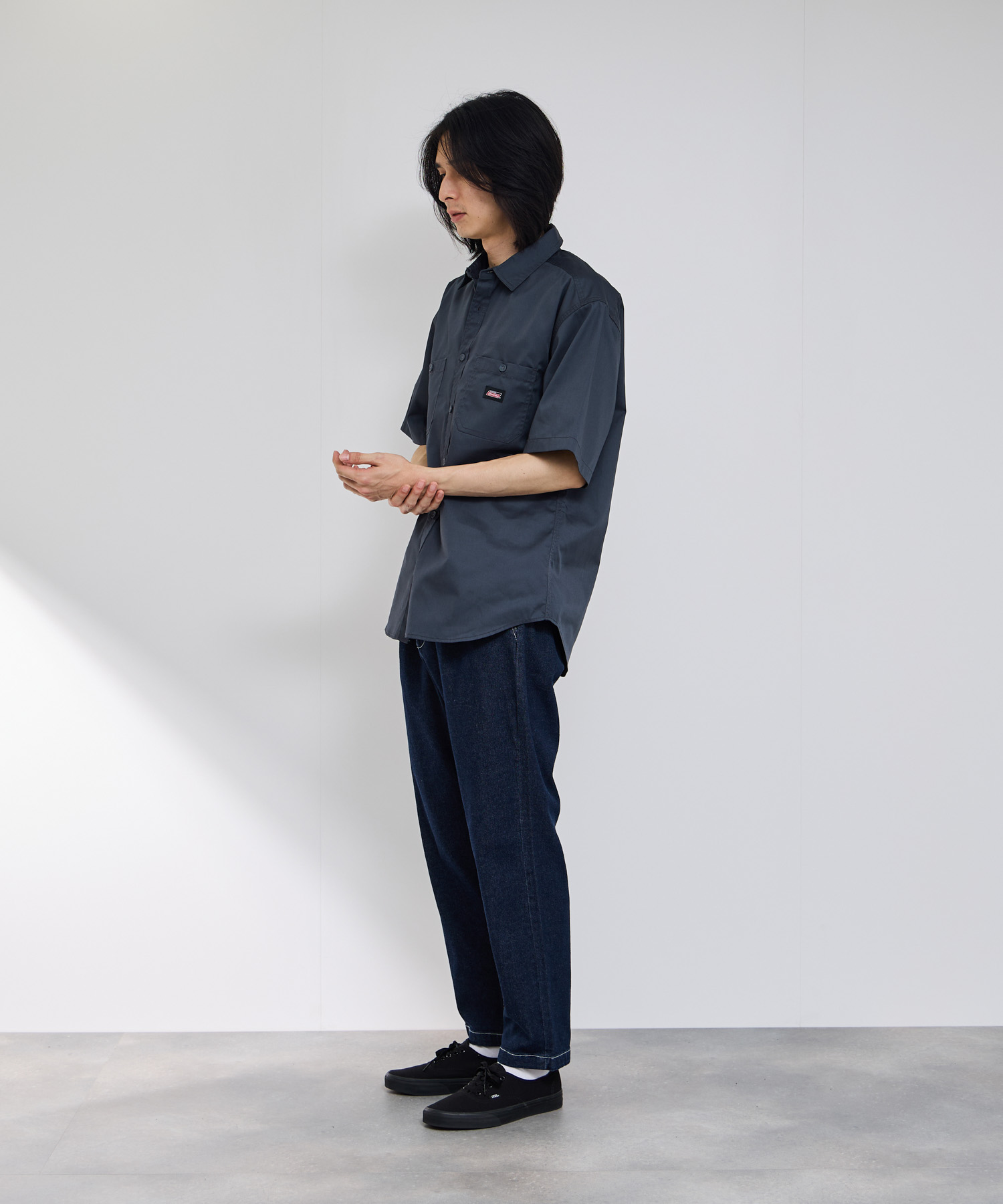 GENUINE Dickies  ライトワークシャツ メンズ商品サムネイル-7