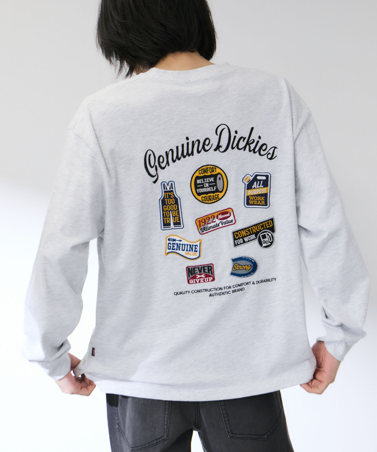 GENUINE Dickies  ロングスリーブTシャツ メンズ商品サムネイル-1