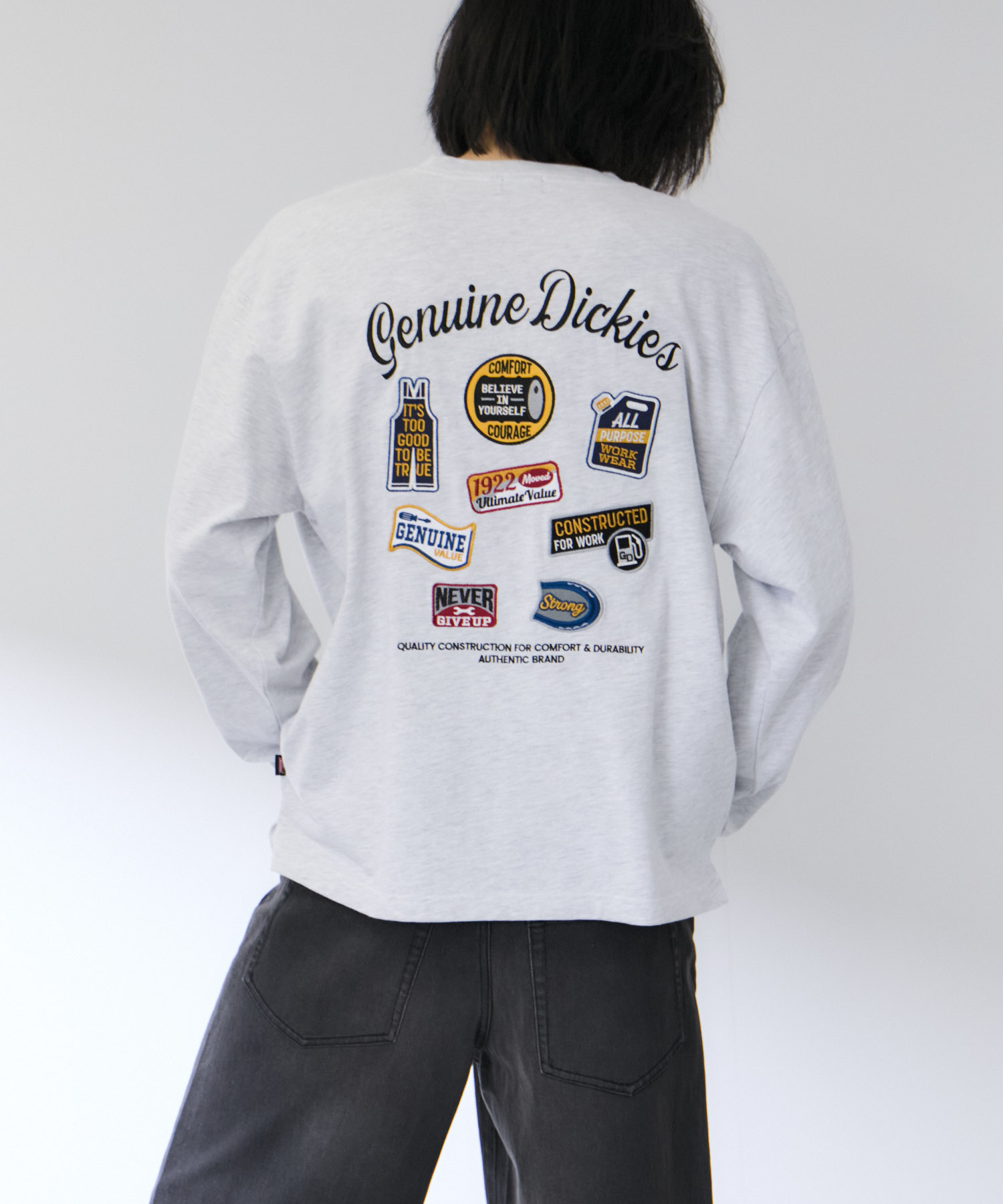 GENUINE Dickies  ロングスリーブTシャツ メンズ商品サムネイル-6