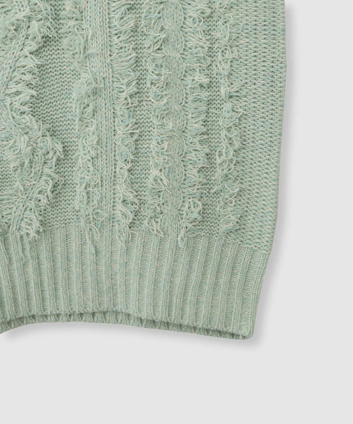 NAVY  フリンジニットプルオーバー レディース商品サムネイル-18