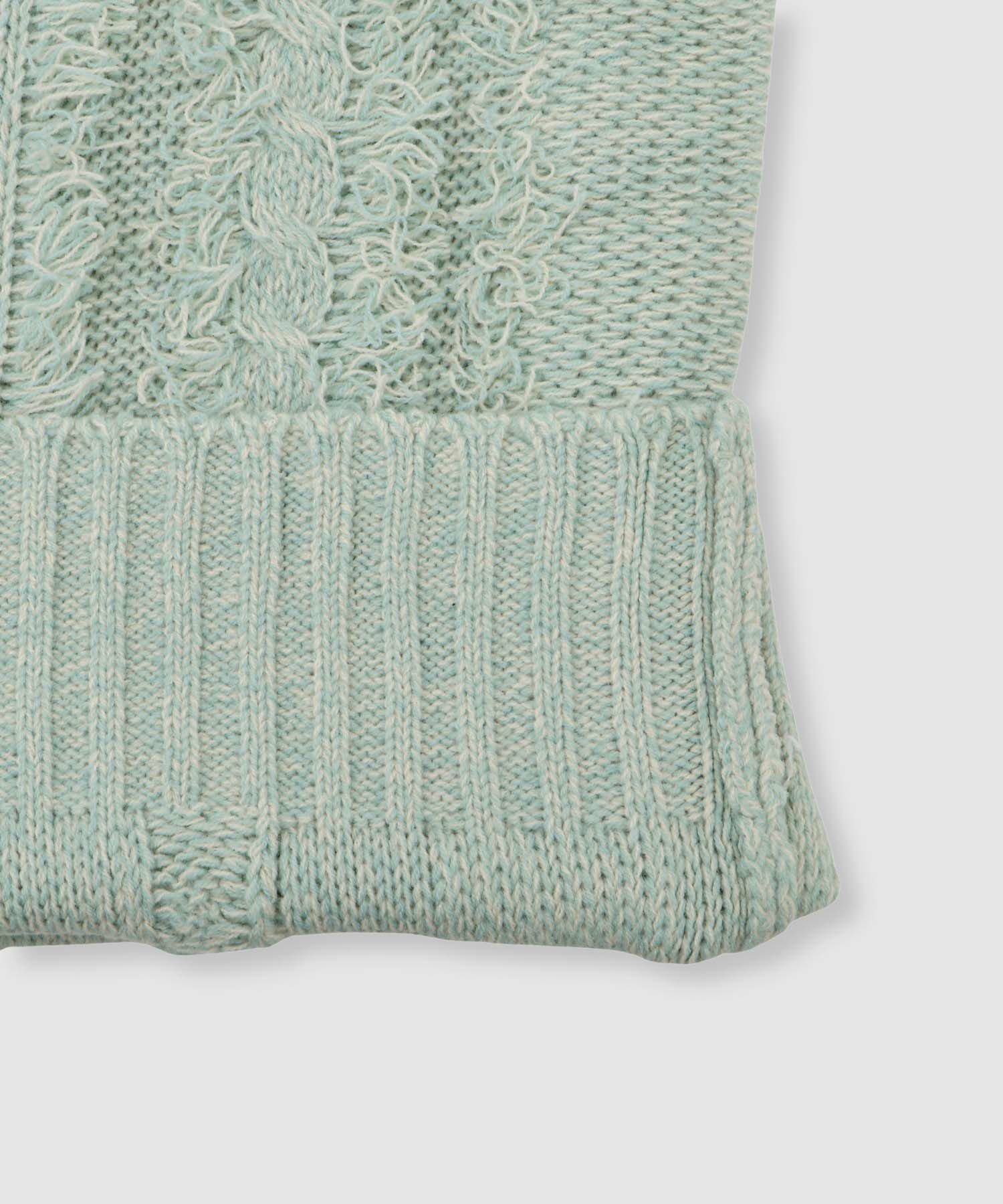 NAVY フリンジニットプルオーバー レディース