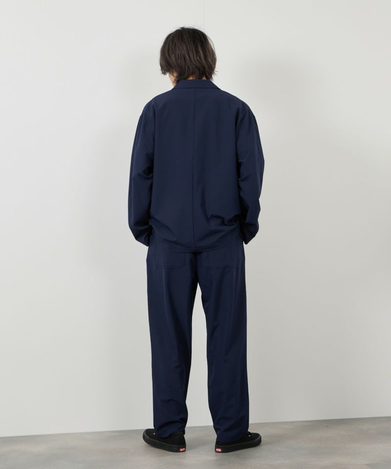 URBAN COLLECTION  ポリリップストップ テーラードジャケット＆イージーパンツ セットアップ メンズ商品画像-11