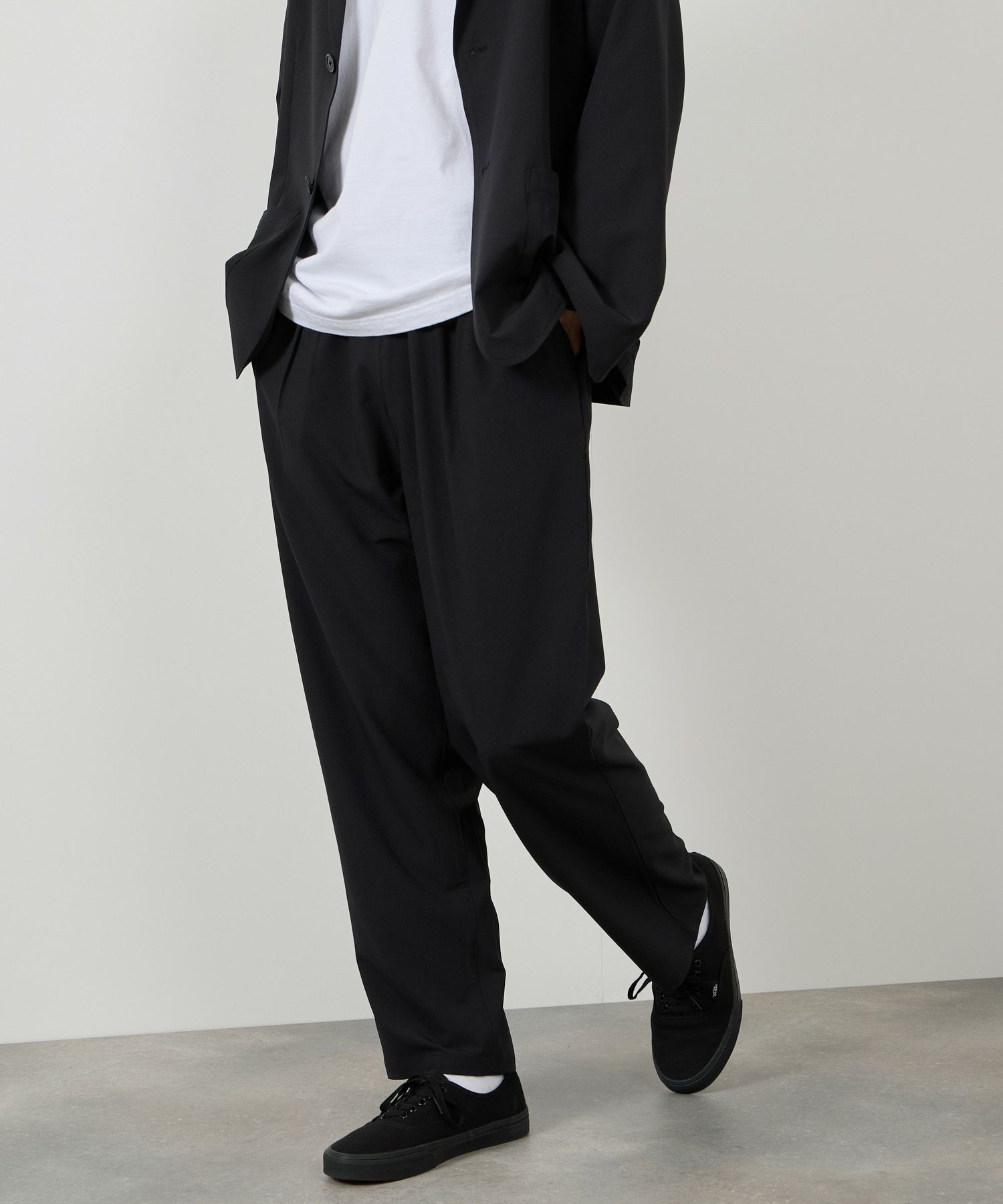 URBAN COLLECTION  ポリリップストップ テーラードジャケット＆イージーパンツ セットアップ メンズ商品サムネイル-15