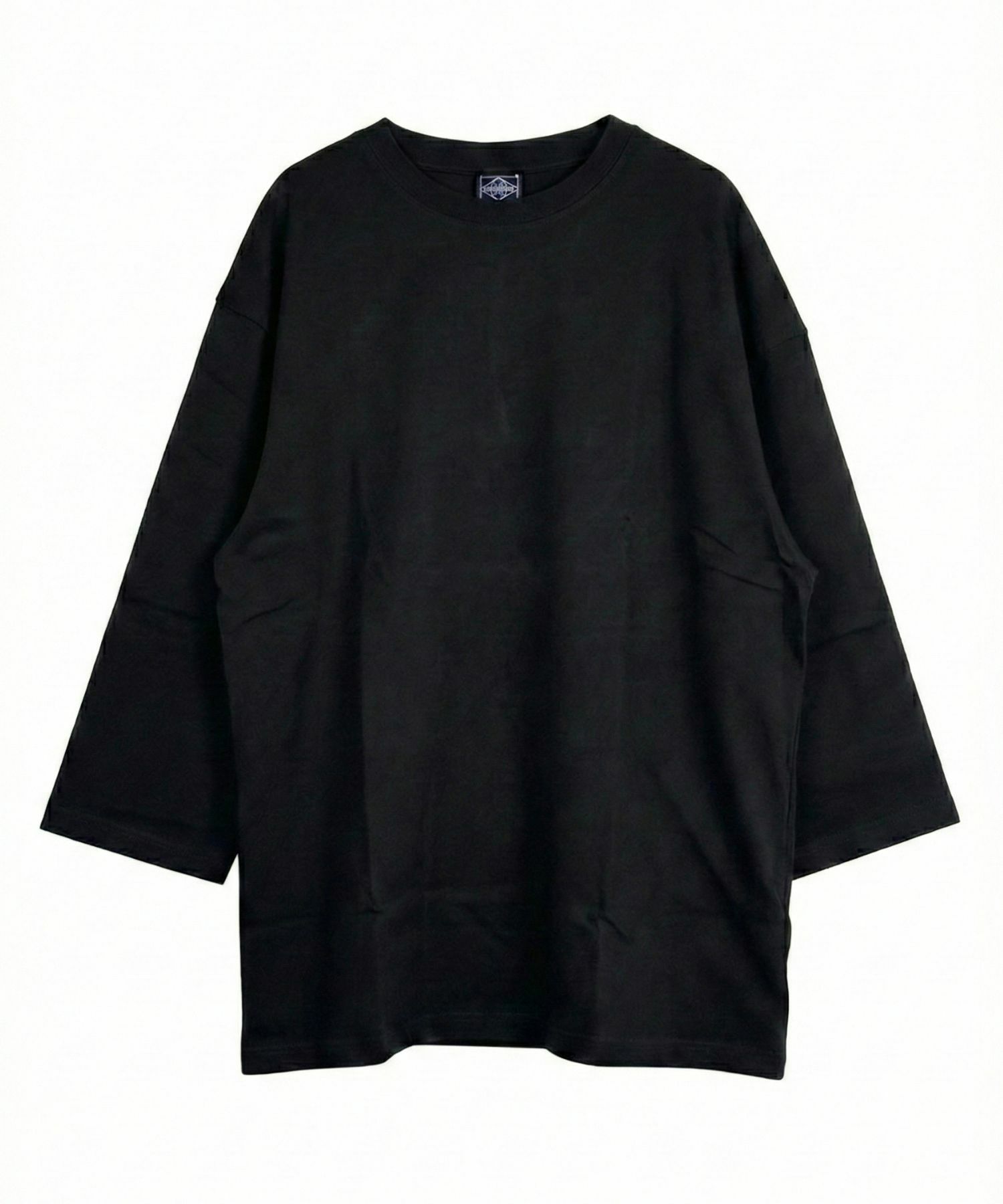 NAVY BCIコットン リラックスフィット 7分袖Tシャツ メンズ
