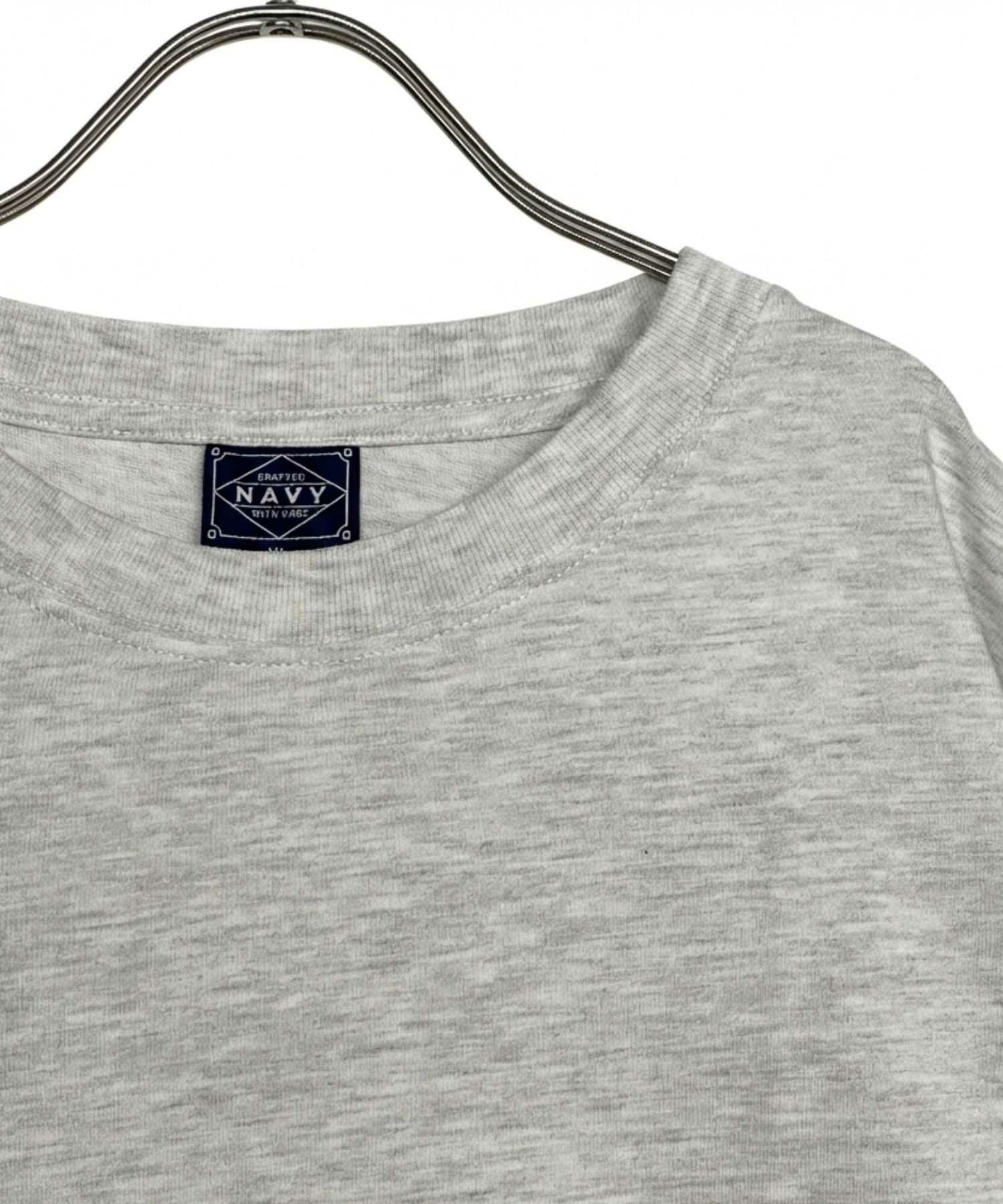 NAVY  BCIコットン リラックスフィット 7分袖Tシャツ メンズ商品サムネイル-14