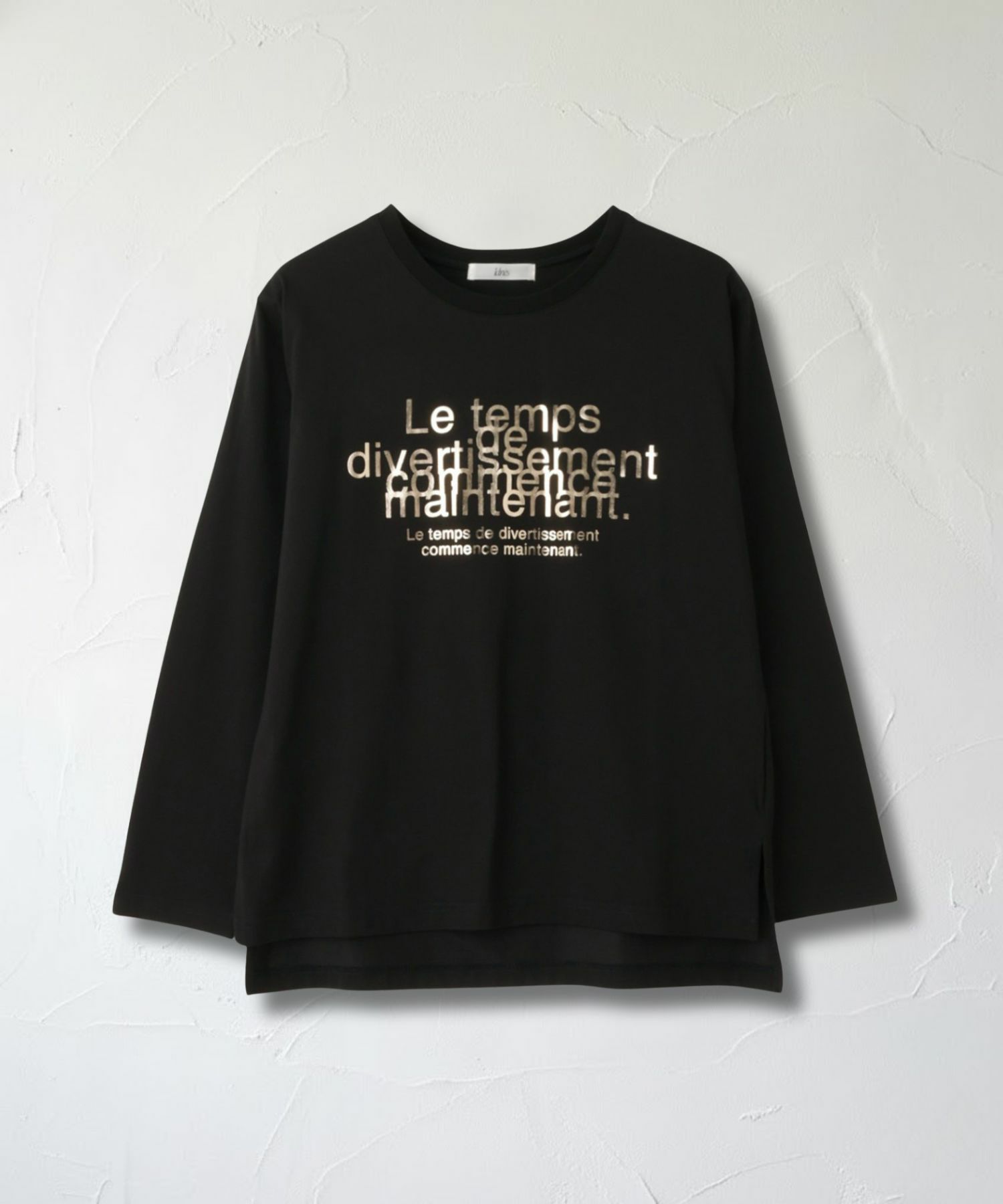 Idnes  Le temps 箔プリントロンT レディース メール便 対応商品商品画像-23