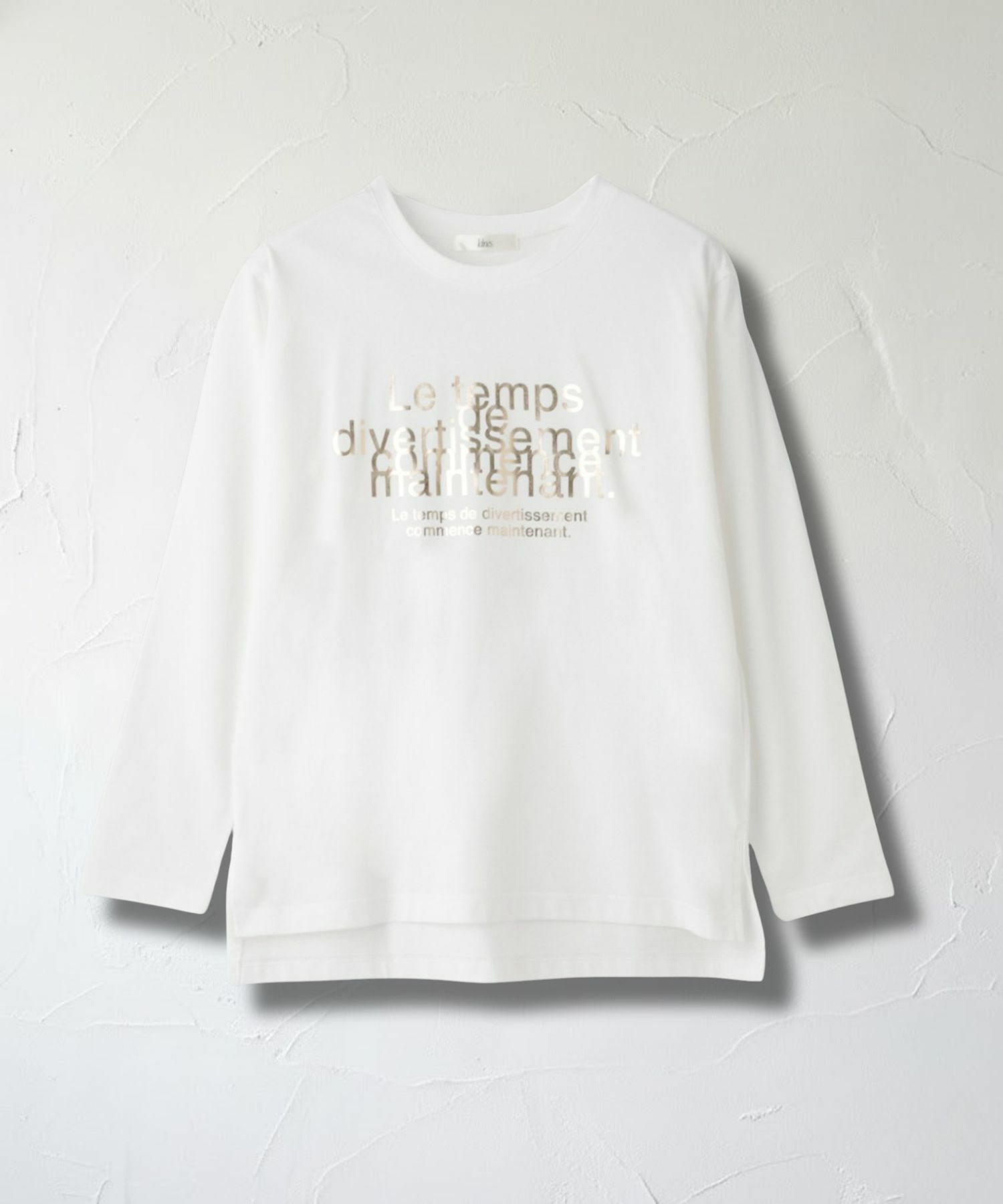 Idnes  Le temps 箔プリントロンT レディース メール便 対応商品商品画像-24