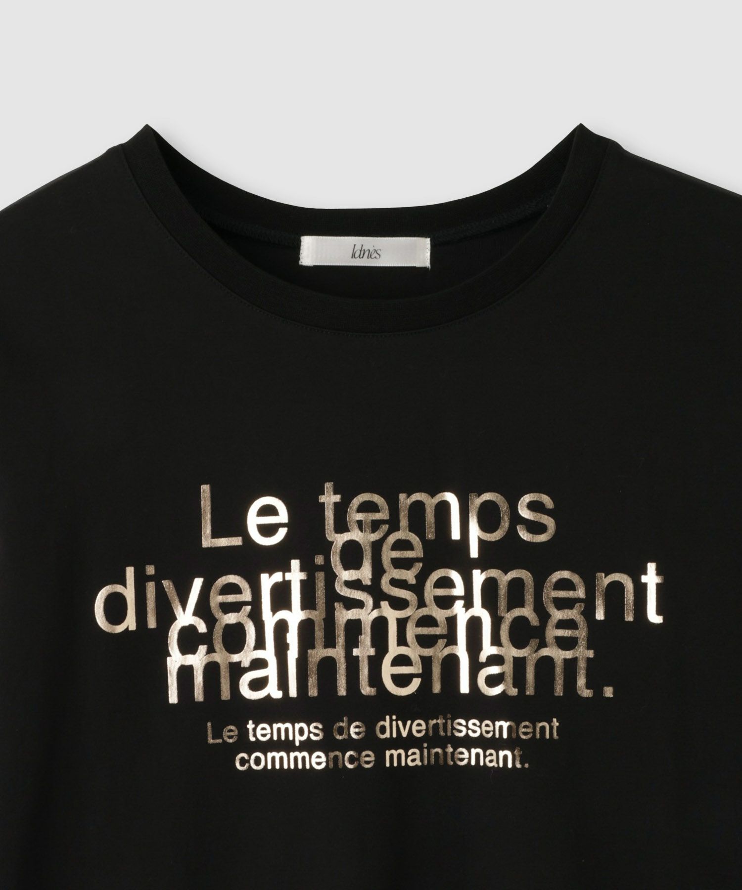 Idnes  Le temps 箔プリントロンT レディース メール便 対応商品商品画像-28