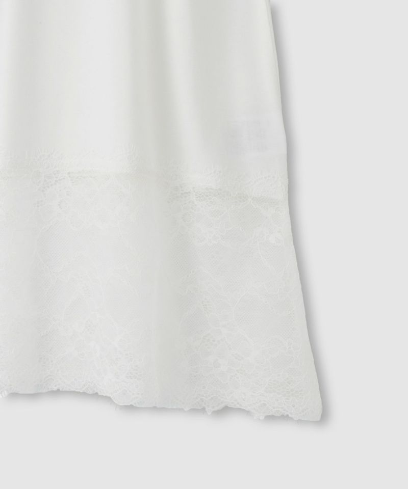 Idnes  レースコンビカットソー レディース メール便 対応商品商品画像-6