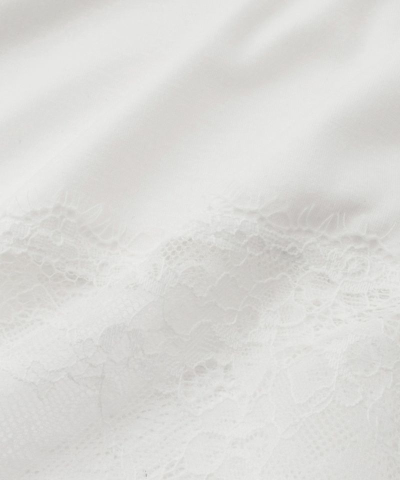 Idnes  レースコンビカットソー レディース メール便 対応商品商品画像-18