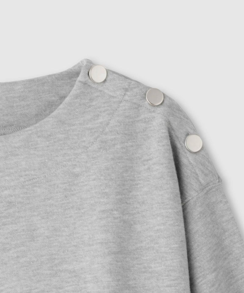 Idnes  レイヤードラメスウェット レディース商品画像-5