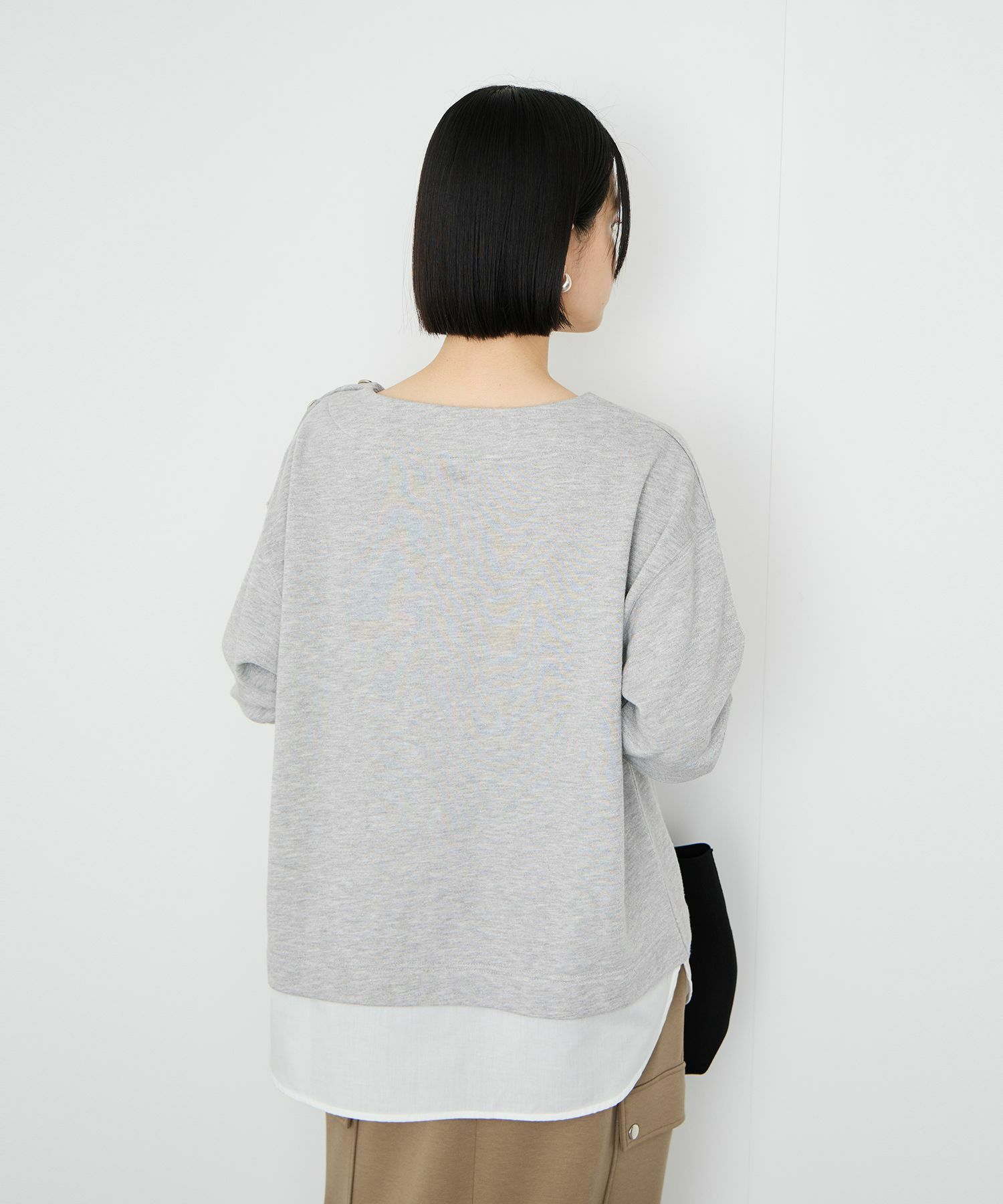 Idnes  レイヤードラメスウェット レディース商品サムネイル-5