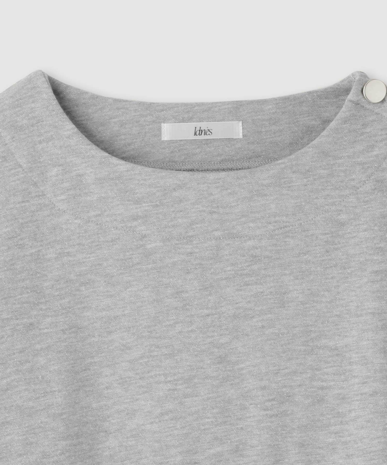 Idnes レイヤードラメスウェット レディース