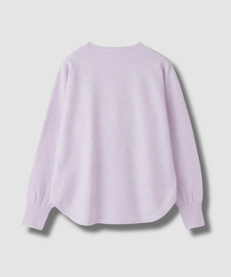 Idnes ヘンリーネックニット レディース商品画像-4