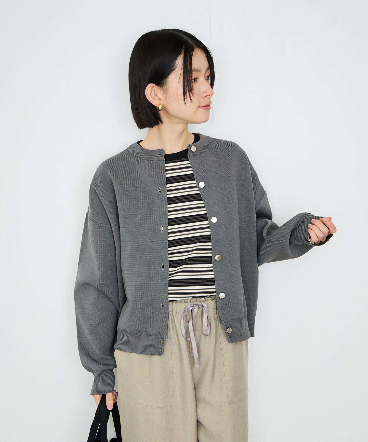 Idnes スポンディッシュカーディガン レディース