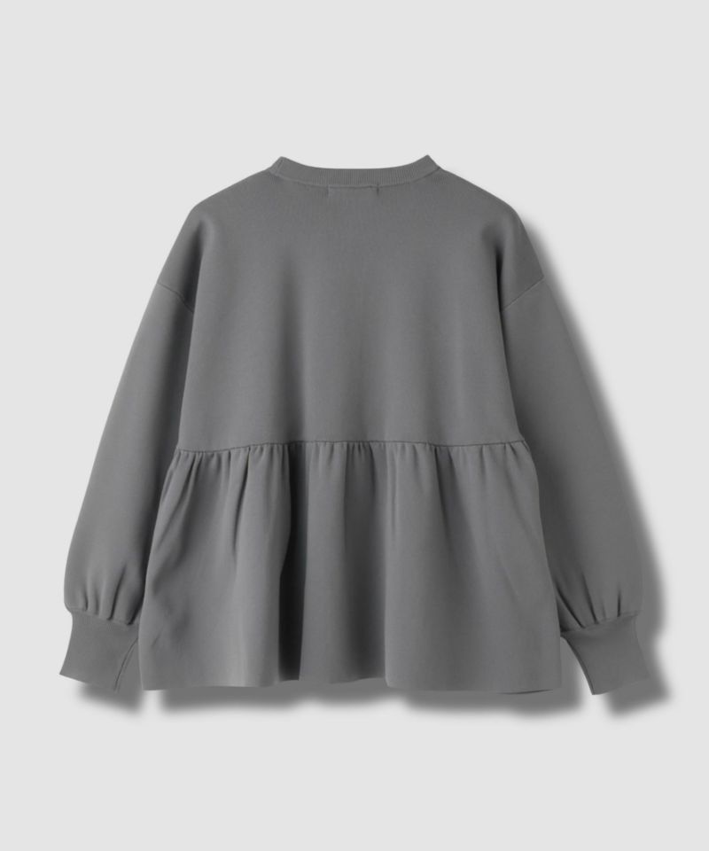 Idnes  スポンディッシュペプラムプルオーバー レディース メール便 対応商品商品画像-4