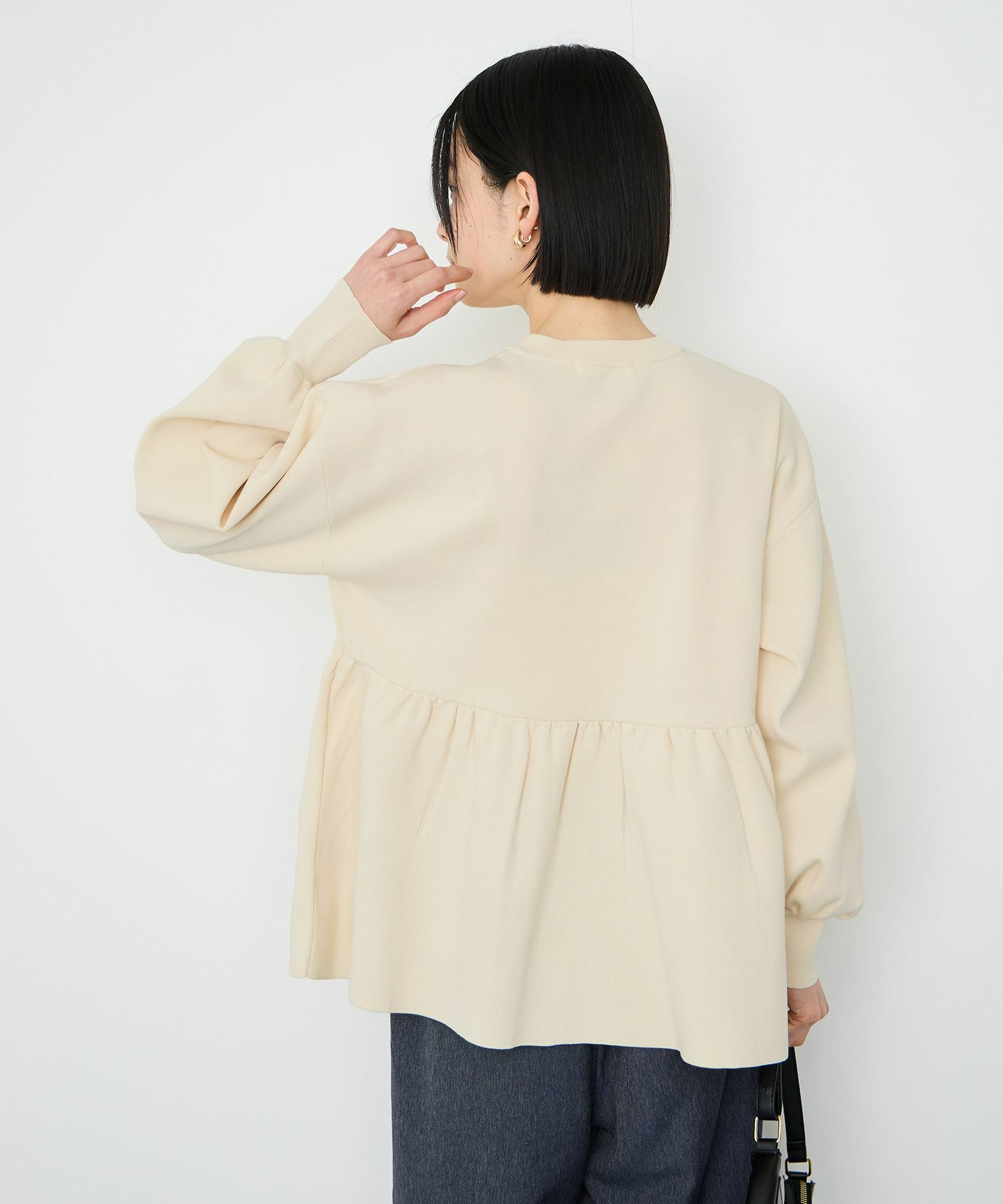 Idnes  スポンディッシュペプラムプルオーバー レディース メール便 対応商品商品サムネイル-9