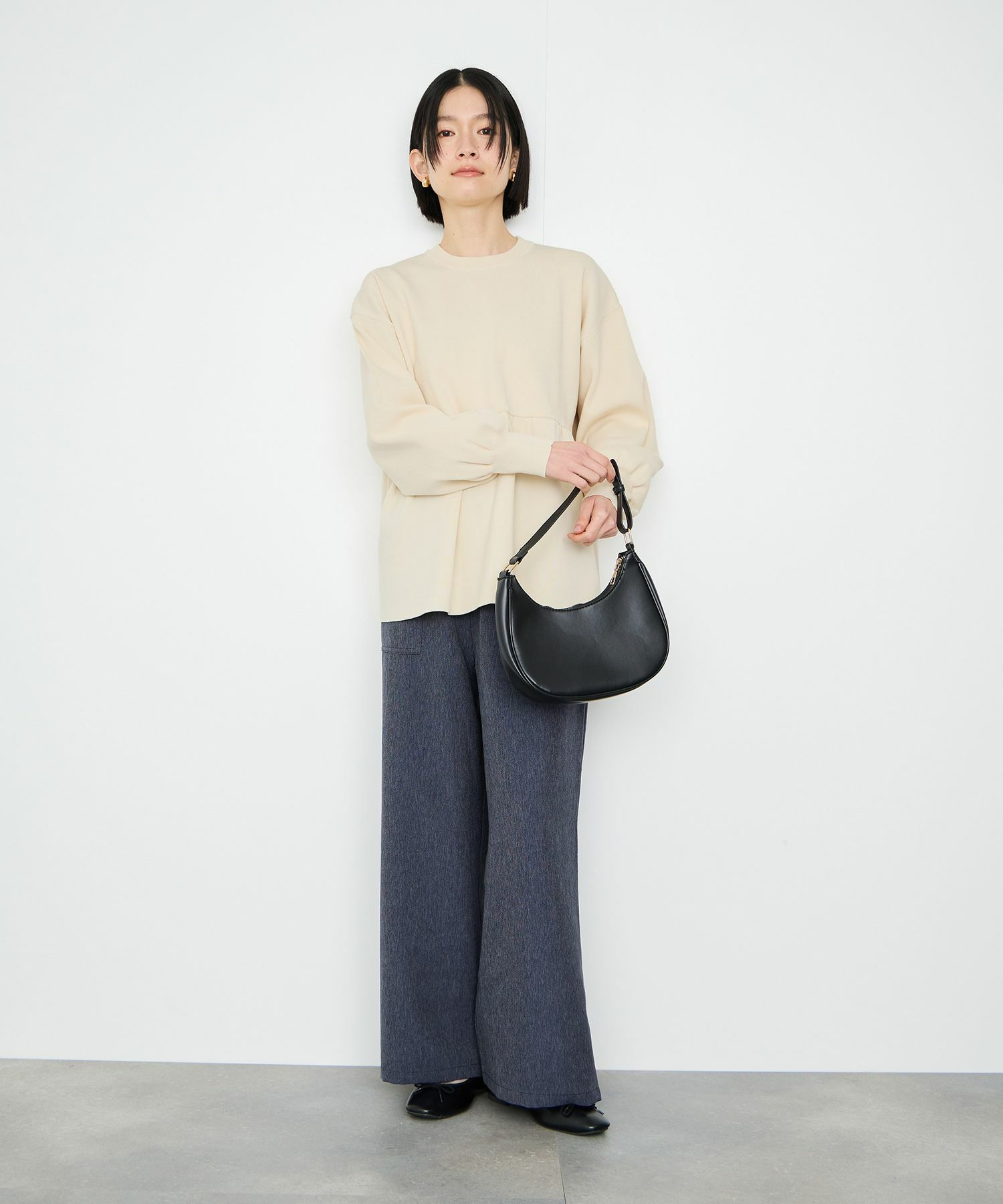 Idnes  スポンディッシュペプラムプルオーバー レディース メール便 対応商品商品サムネイル-13